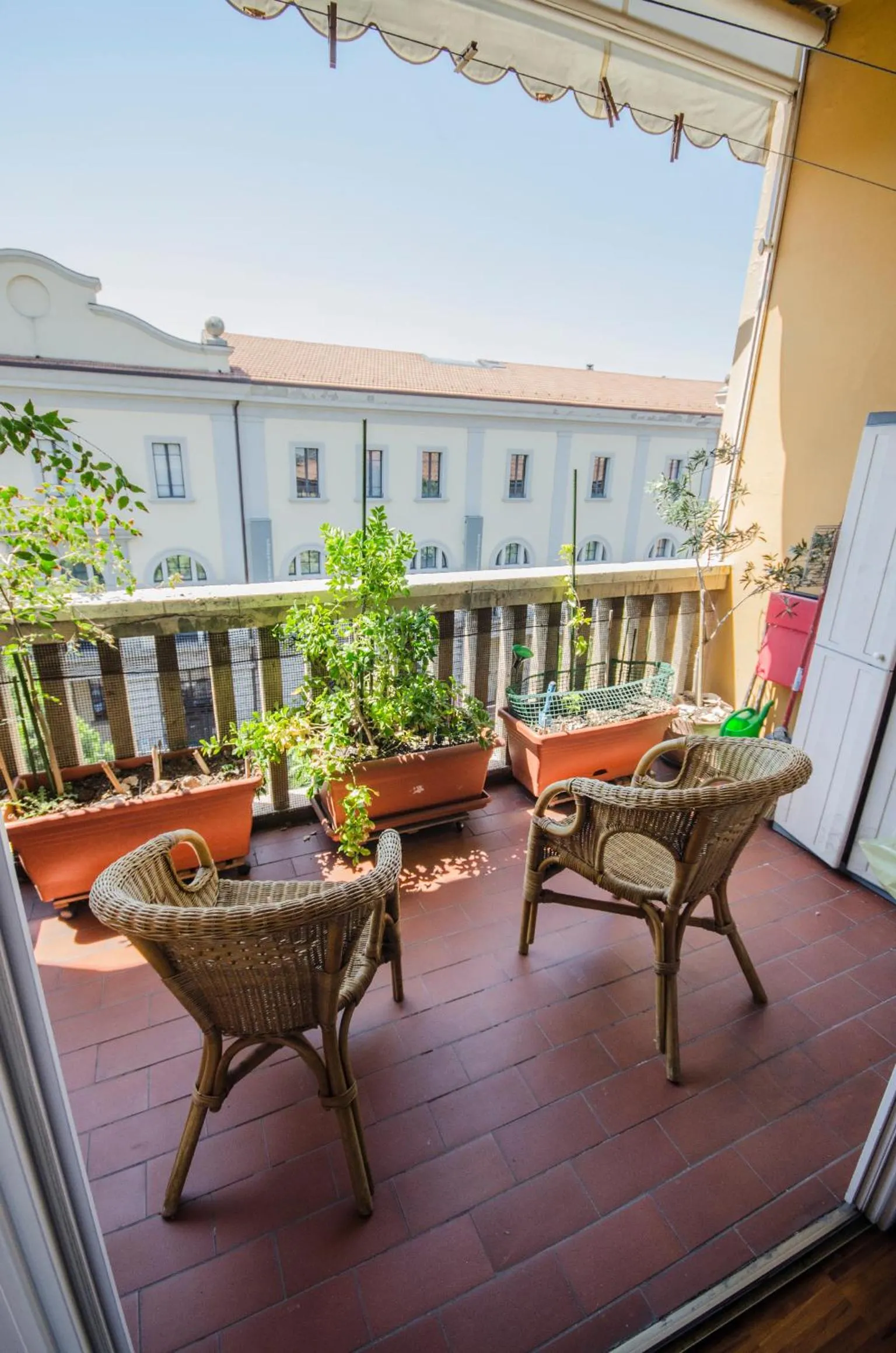 Balcony/Terrace in Minzoni Apartment