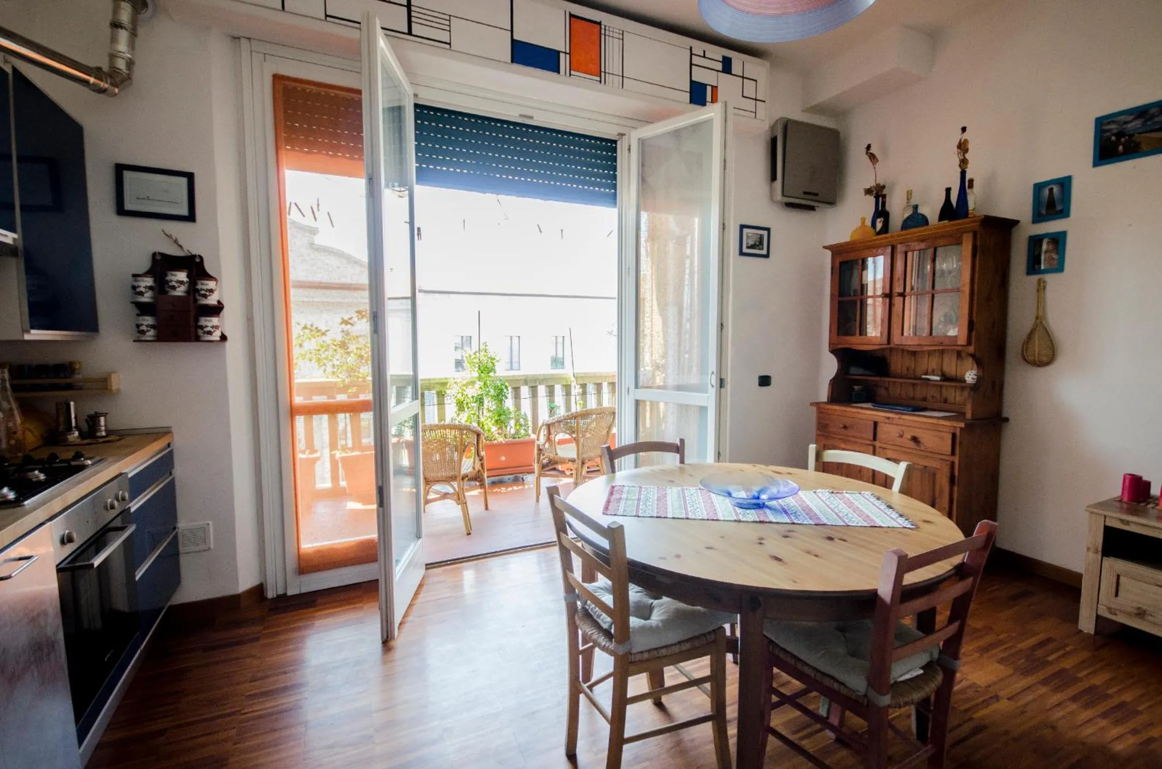 Balcony/Terrace in Minzoni Apartment