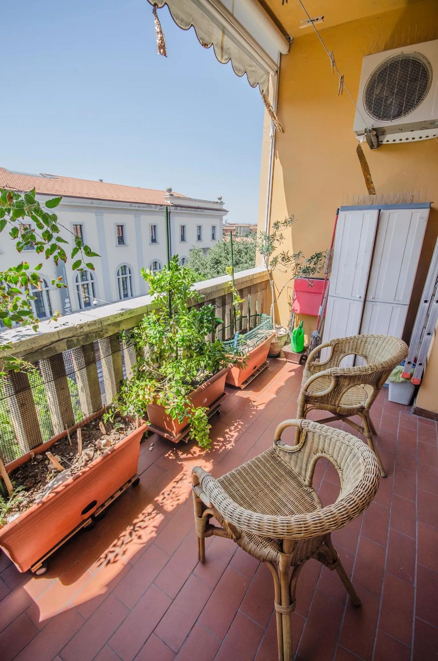 Balcony/Terrace in Minzoni Apartment