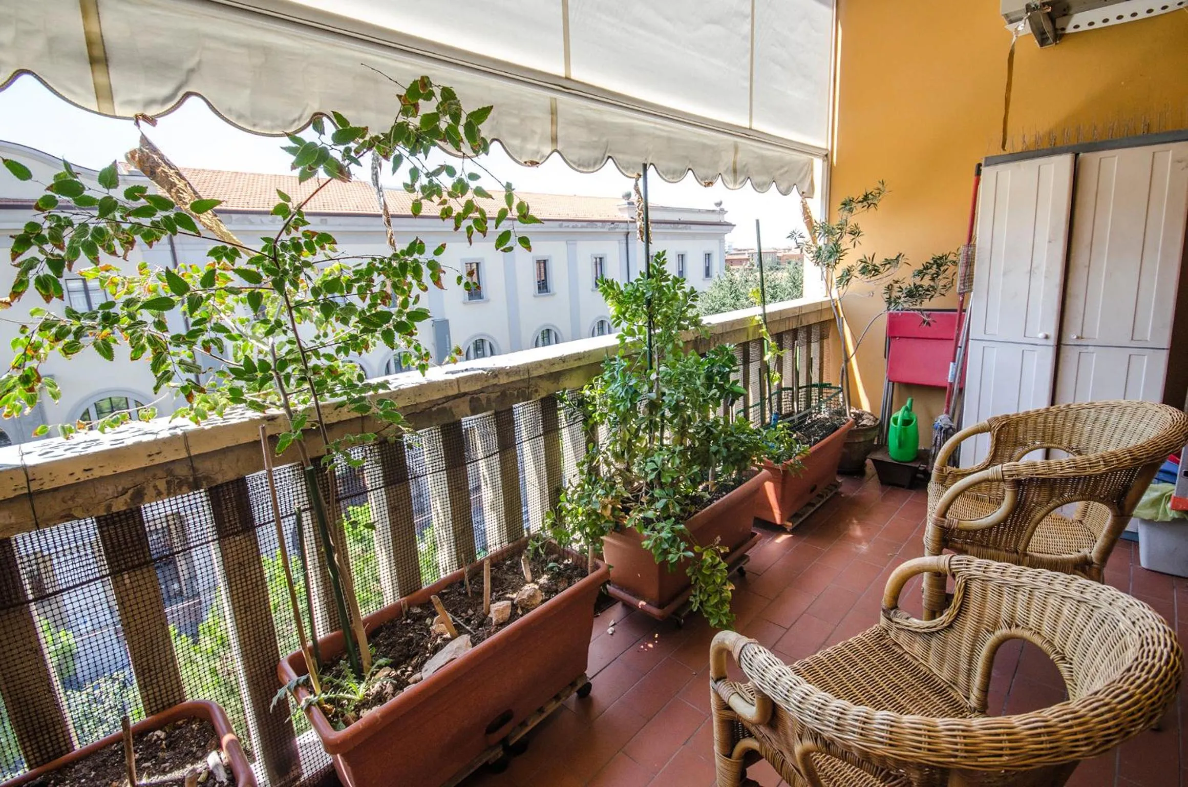Balcony/Terrace in Minzoni Apartment