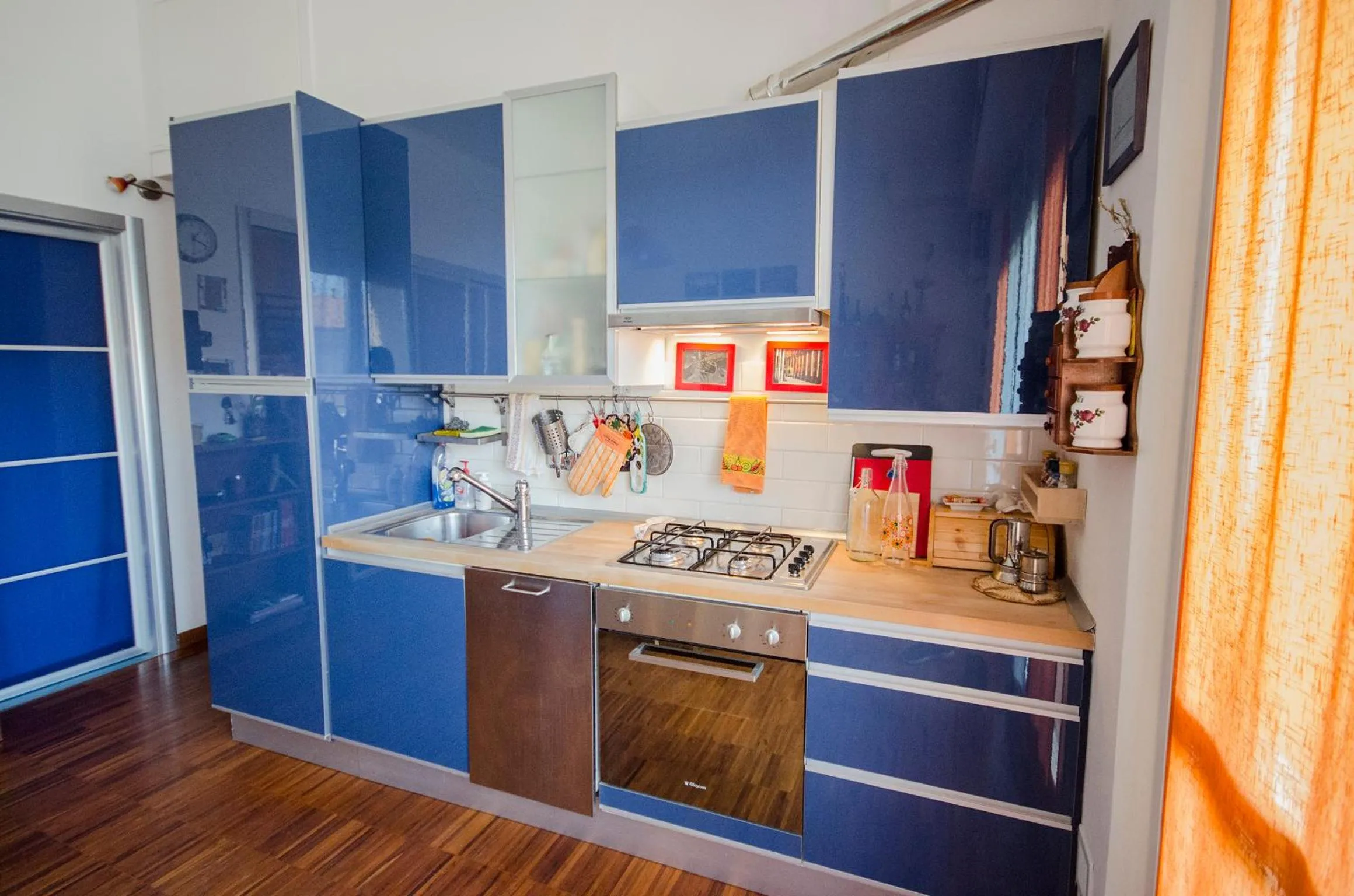 Kitchen or kitchenette in Minzoni Apartment
