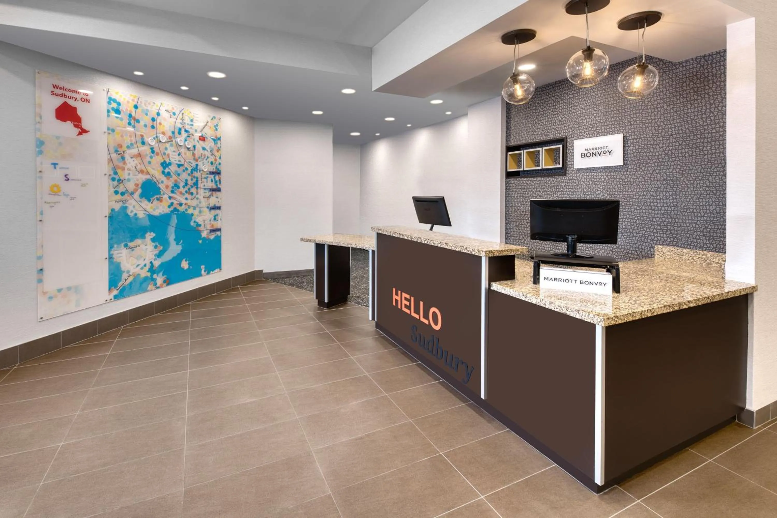 Lobby or reception in TownePlace Suites by Marriott Sudbury