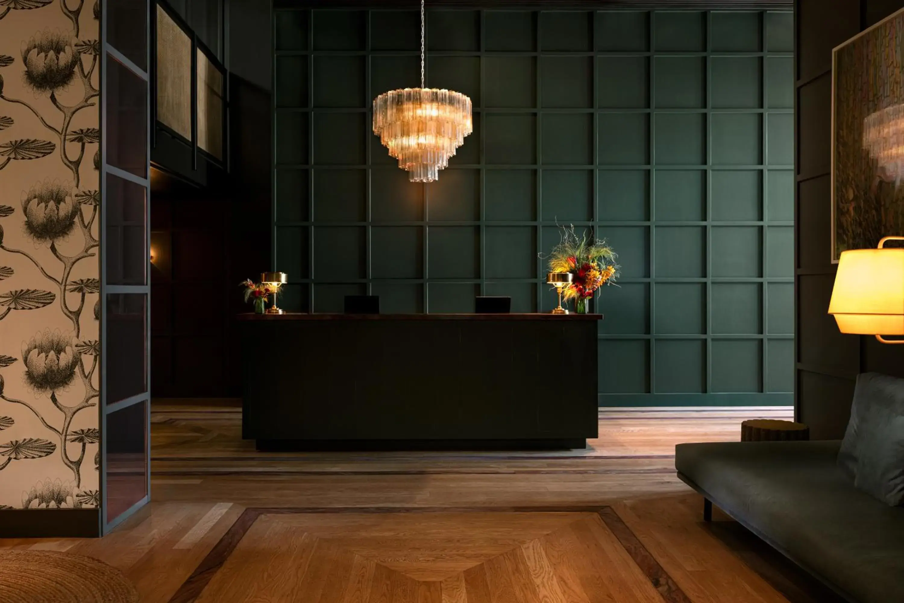 Lobby or reception in The Aster Lobby or reception in The Aster