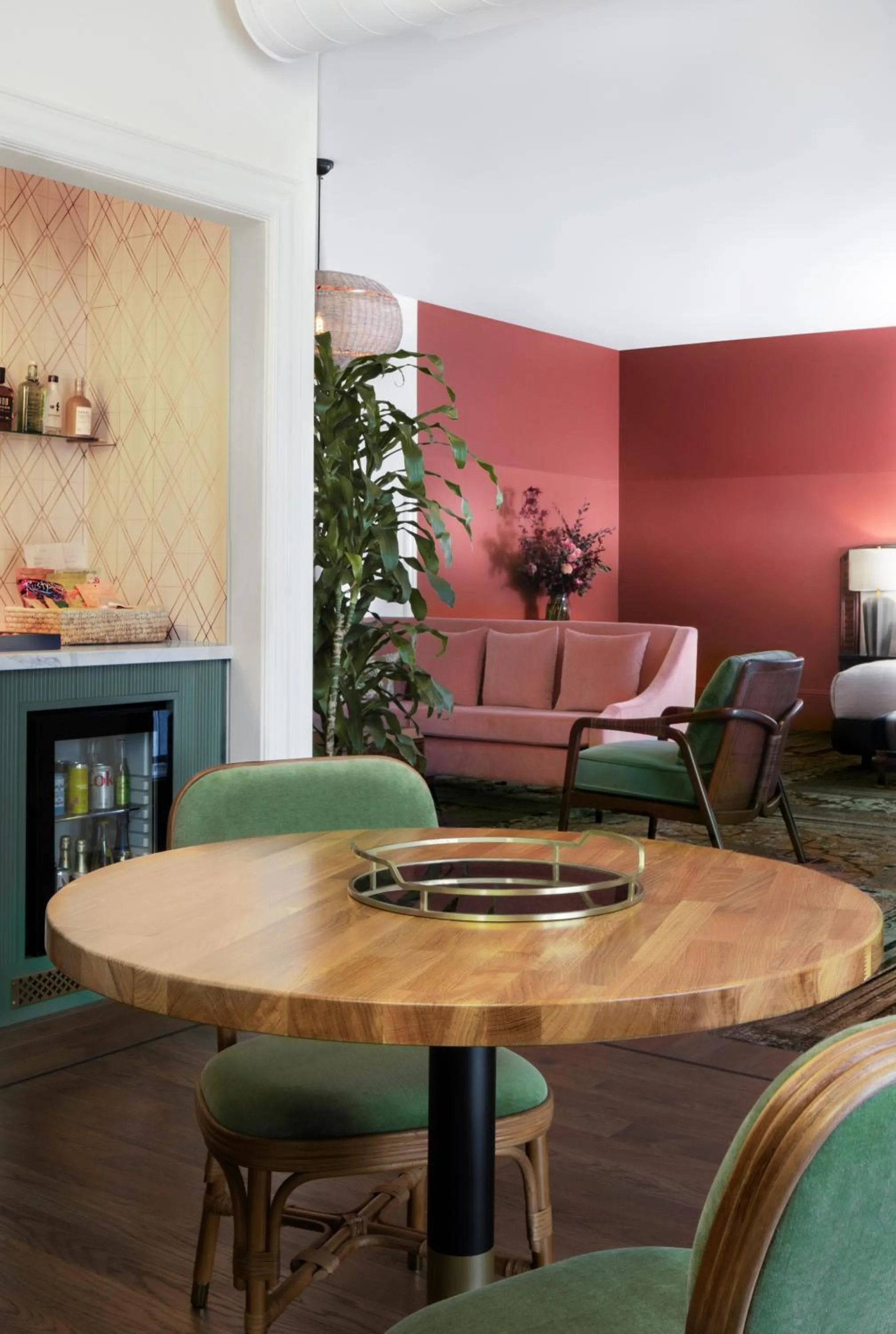 Living room in The Aster