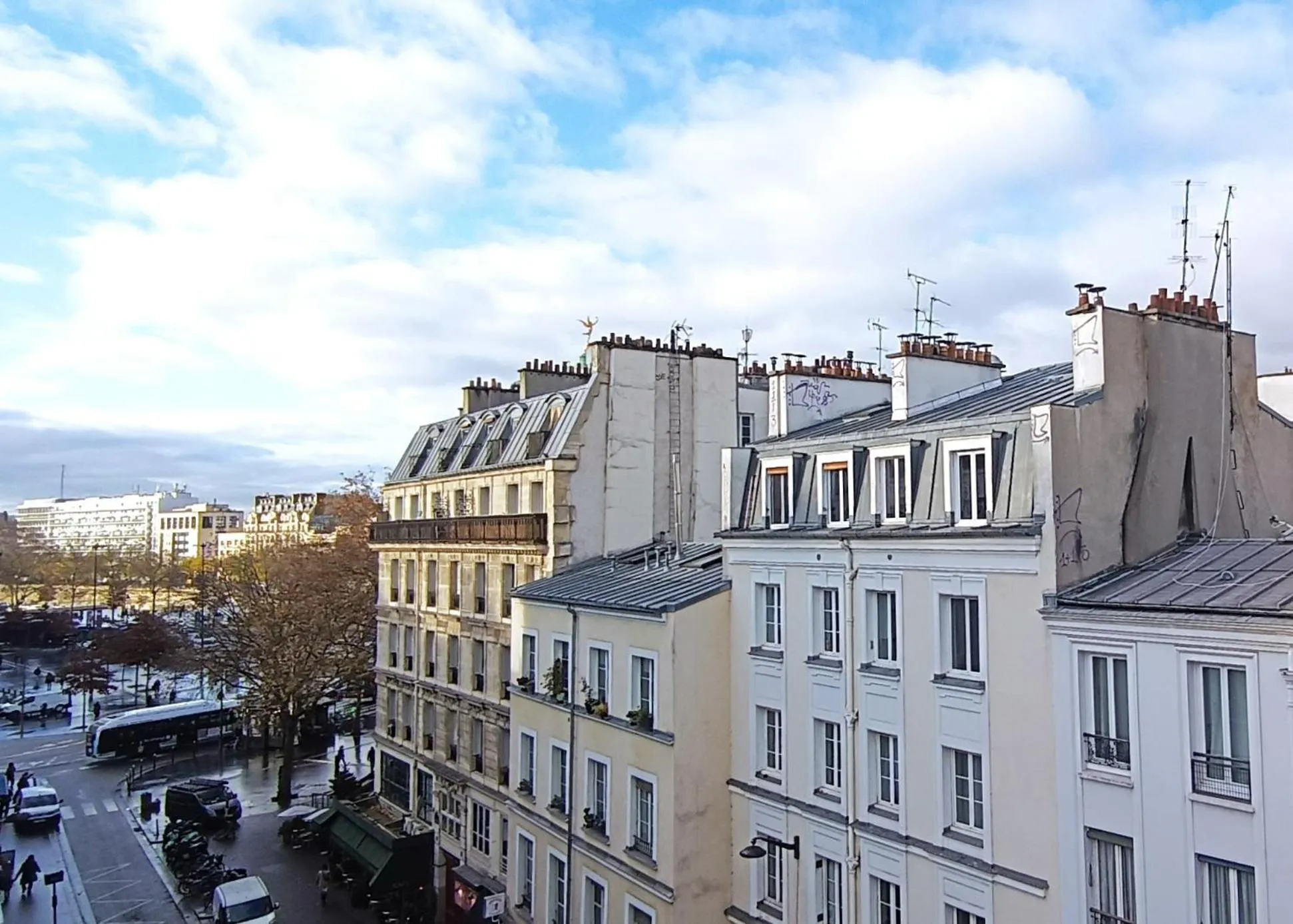 Balcony/Terrace in Hotel Bastille Secret