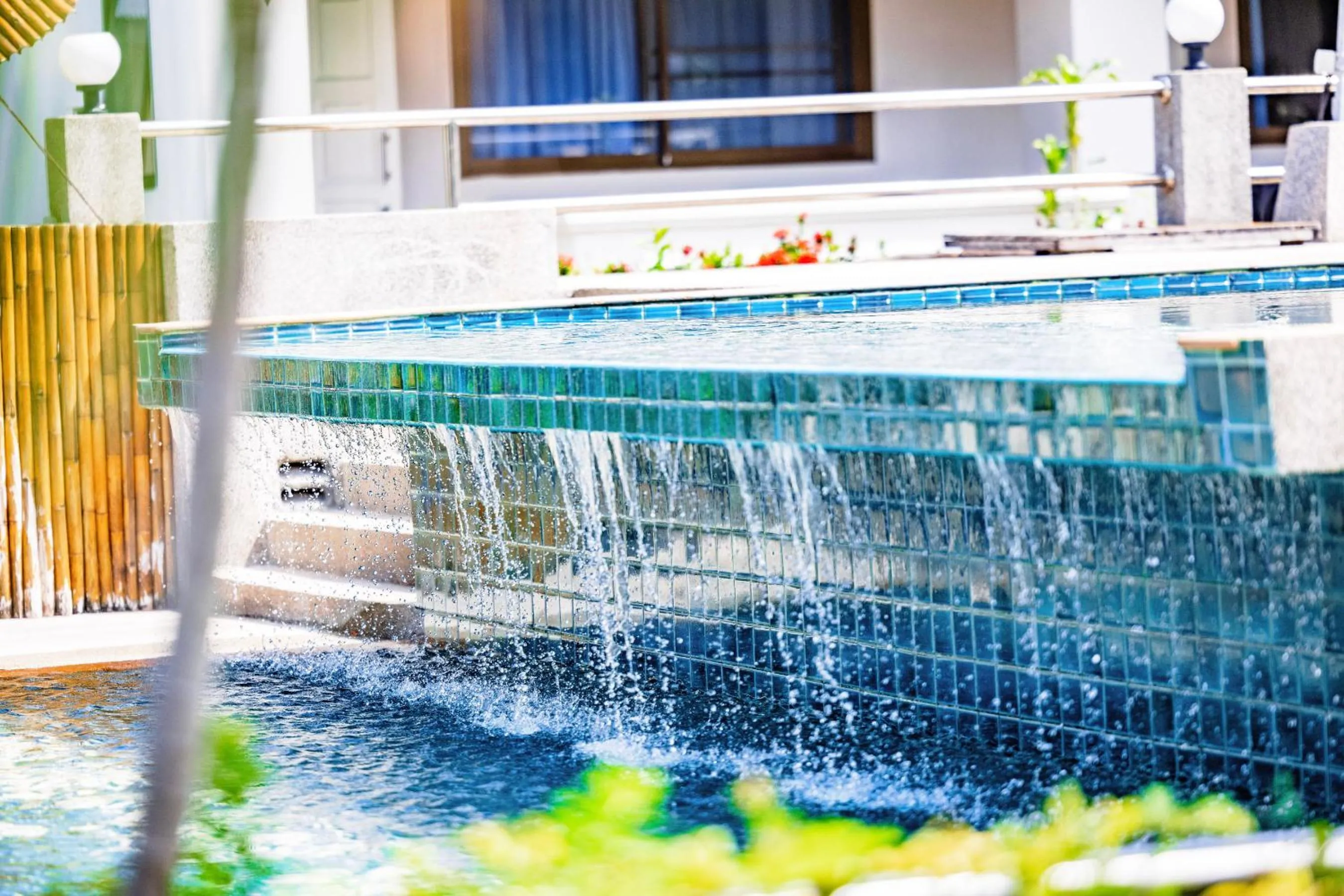 Pool view in Bay Beach Resort
