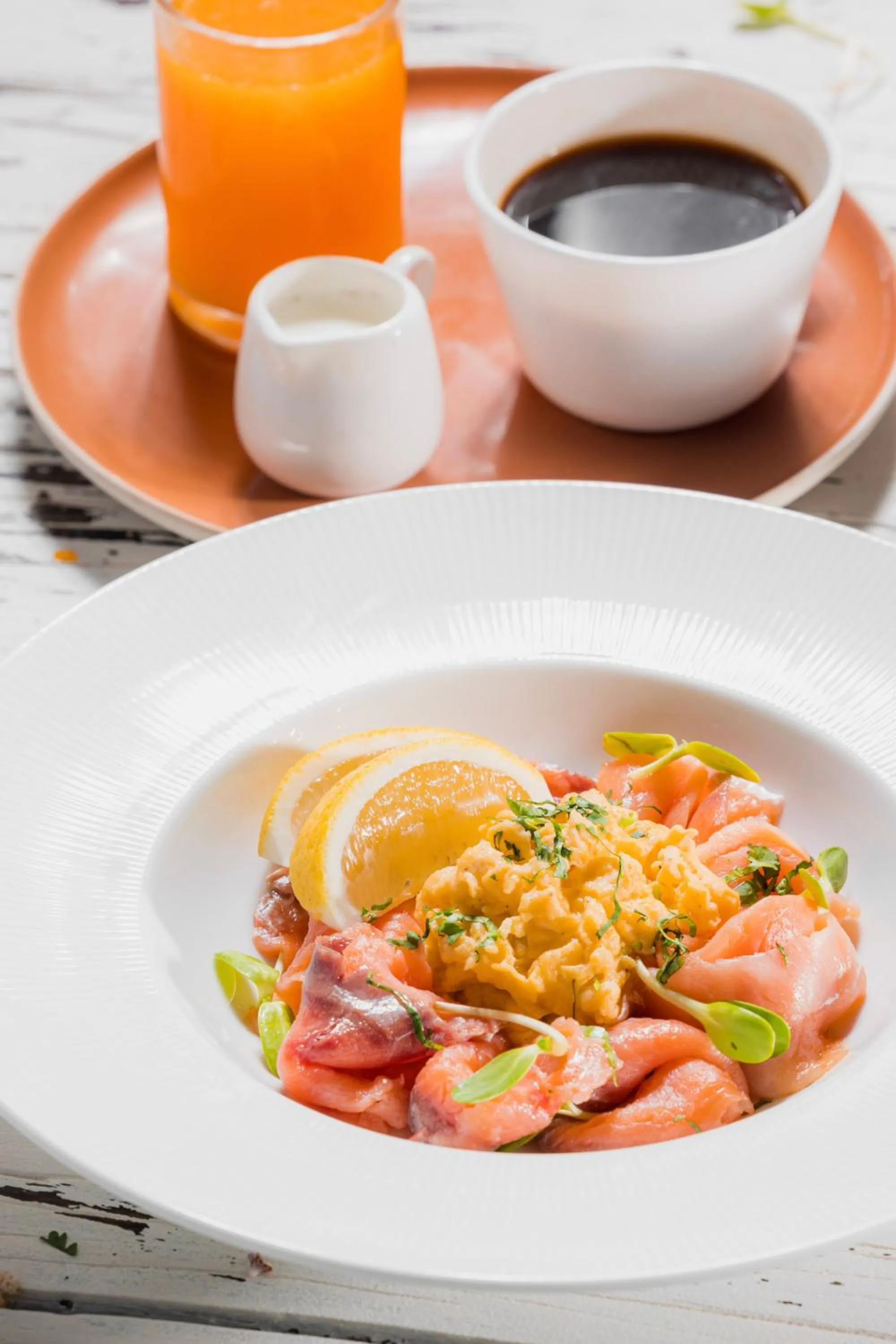 Continental breakfast in Bay Beach Resort