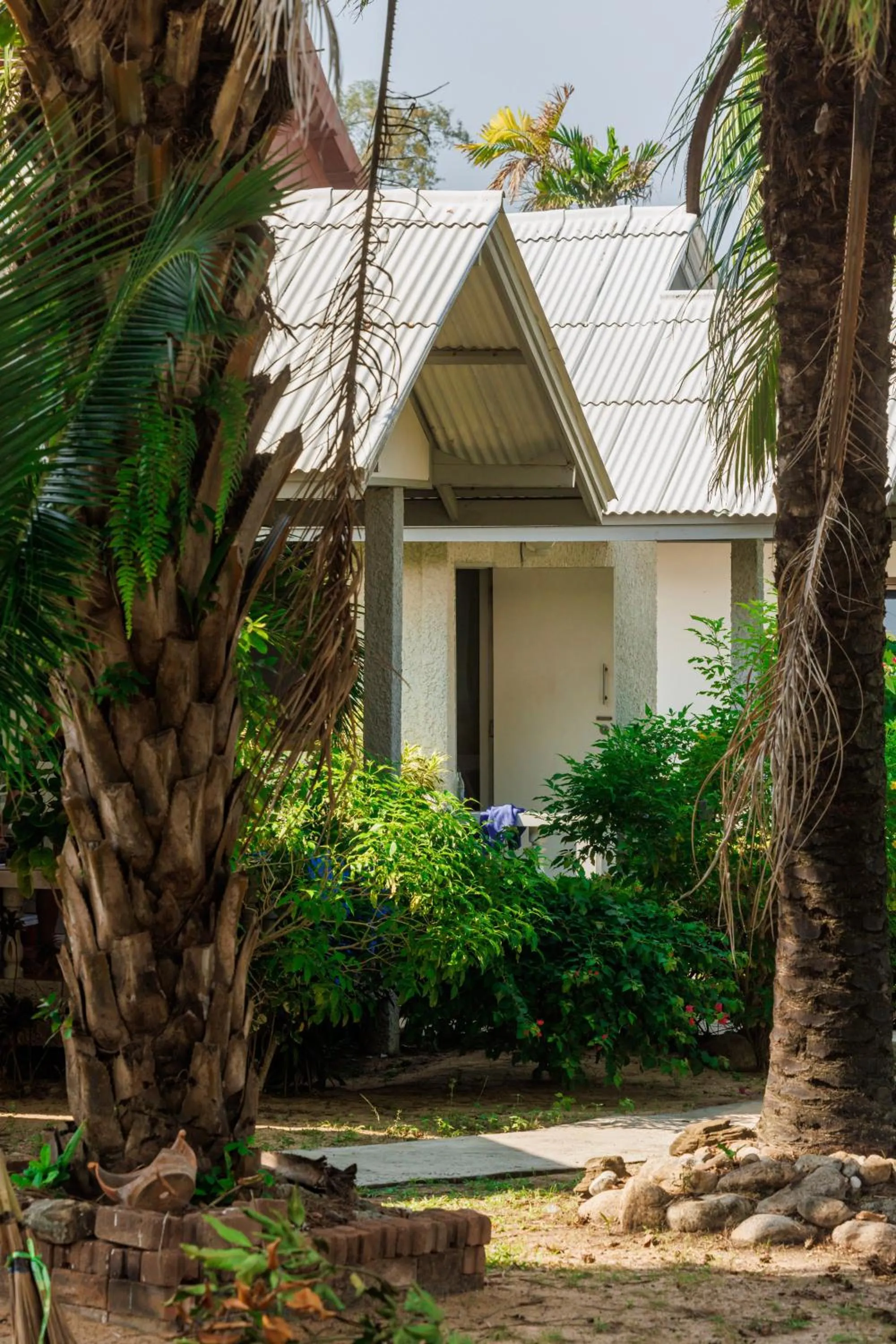Garden view in Bay Beach Resort