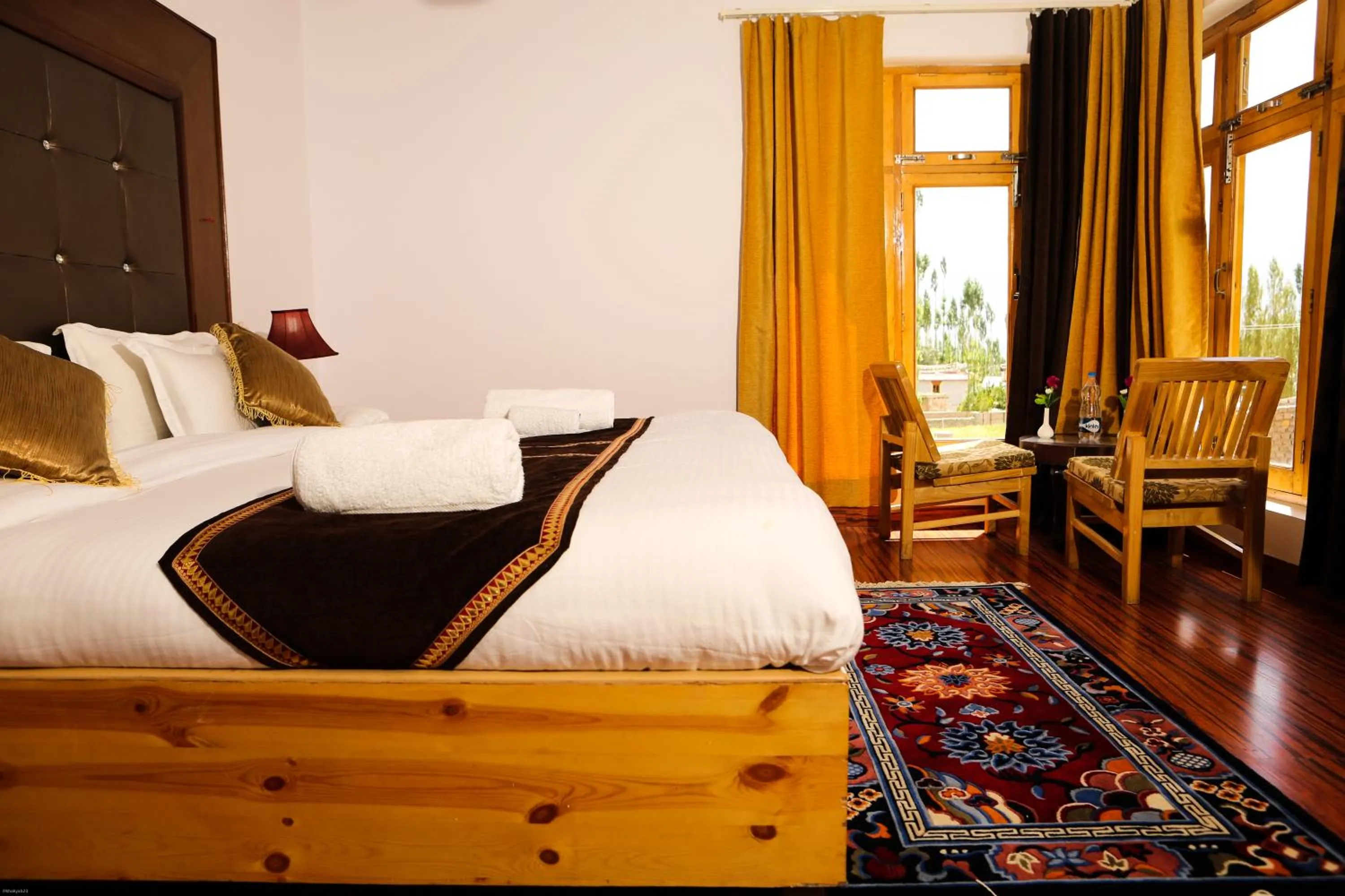 Bed in HOTEL NATURE's LAND