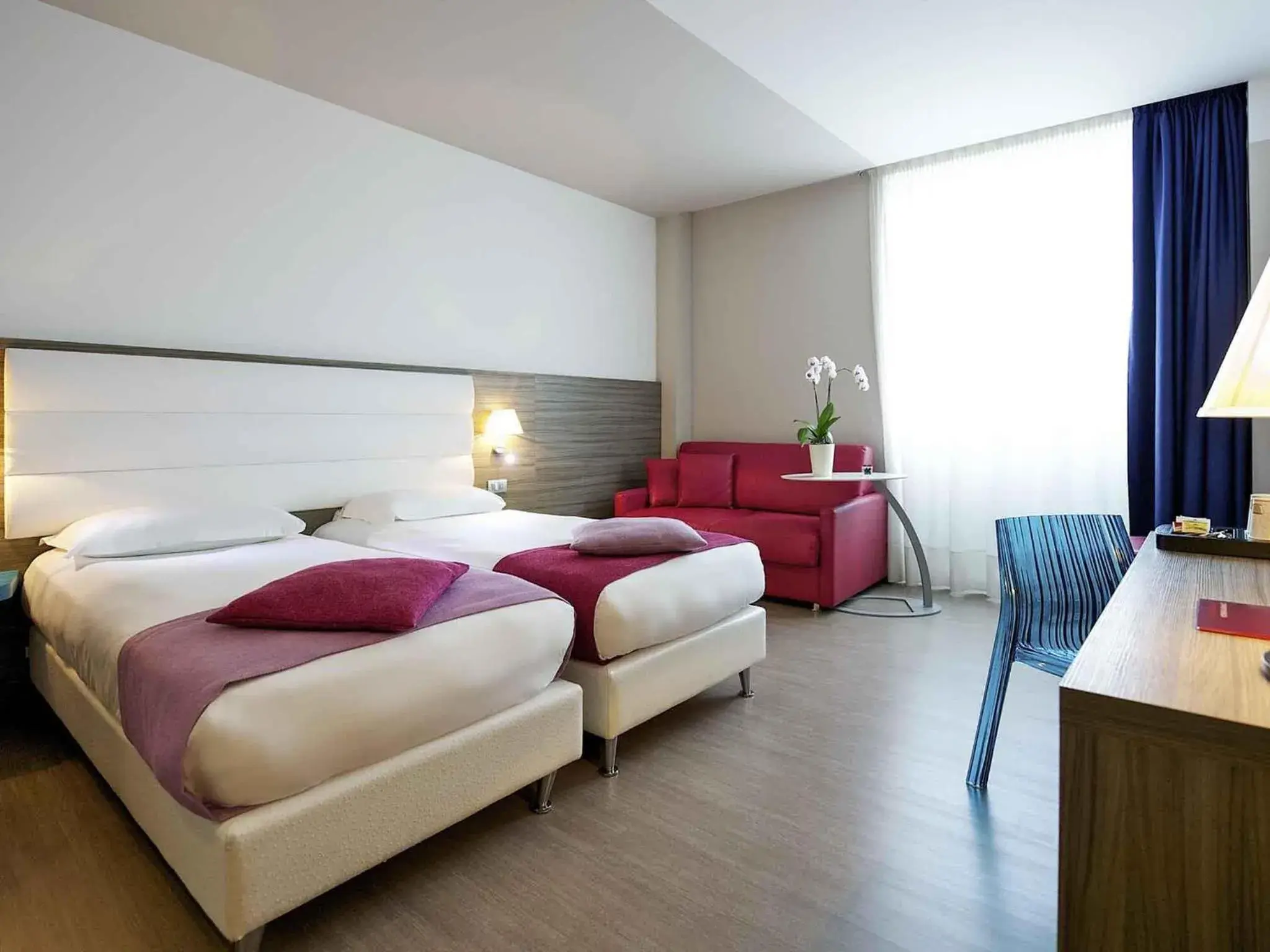 Bedroom, Bed in Hotel Mercure Venezia-Marghera Bedroom, Bed in Hotel Mercure Venezia-Marghera