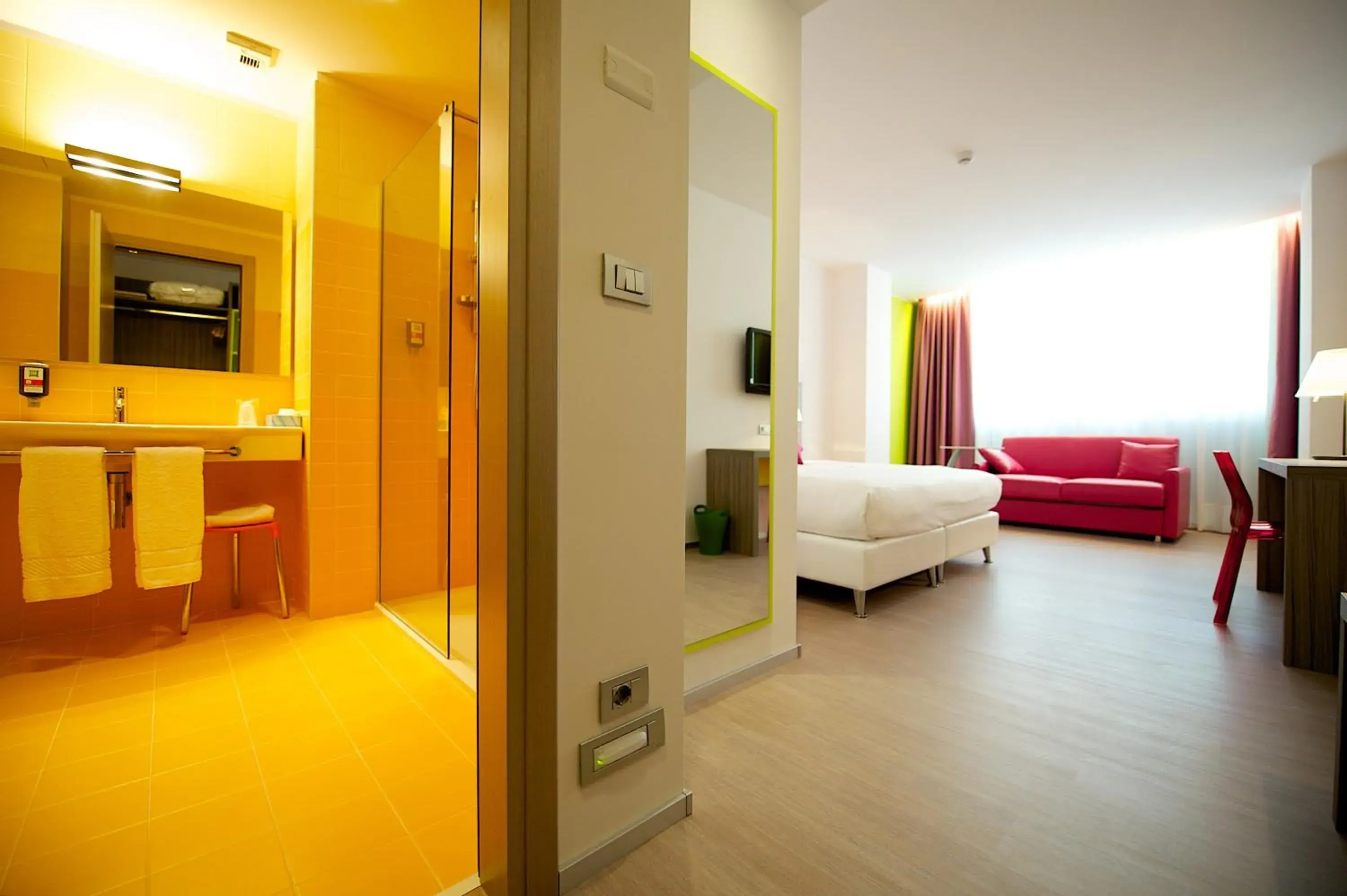 Bed in Hotel Mercure Venezia-Marghera Bed in Hotel Mercure Venezia-Marghera