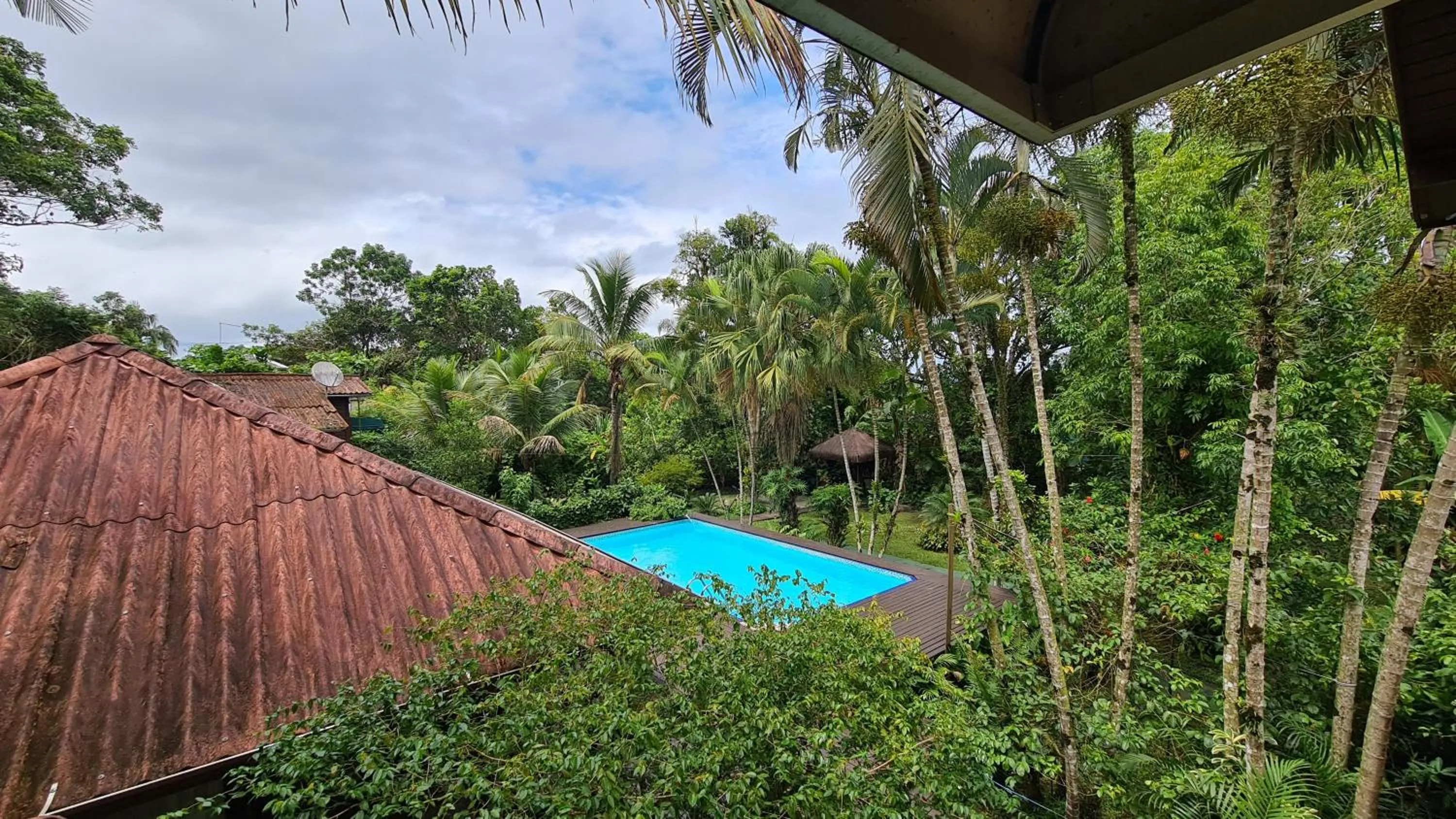 Swimming pool in Pousada Éphira