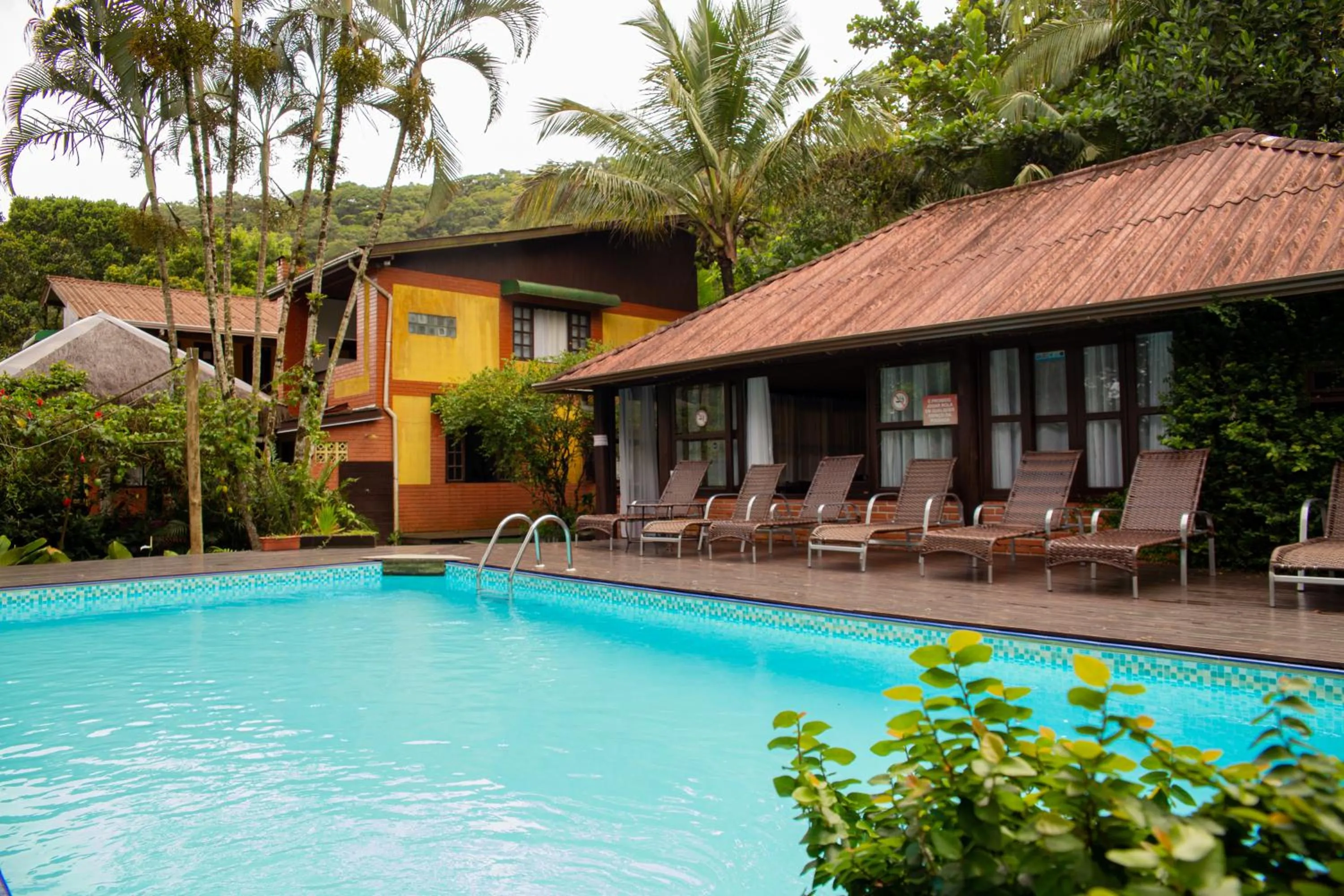 Swimming pool in Pousada Éphira