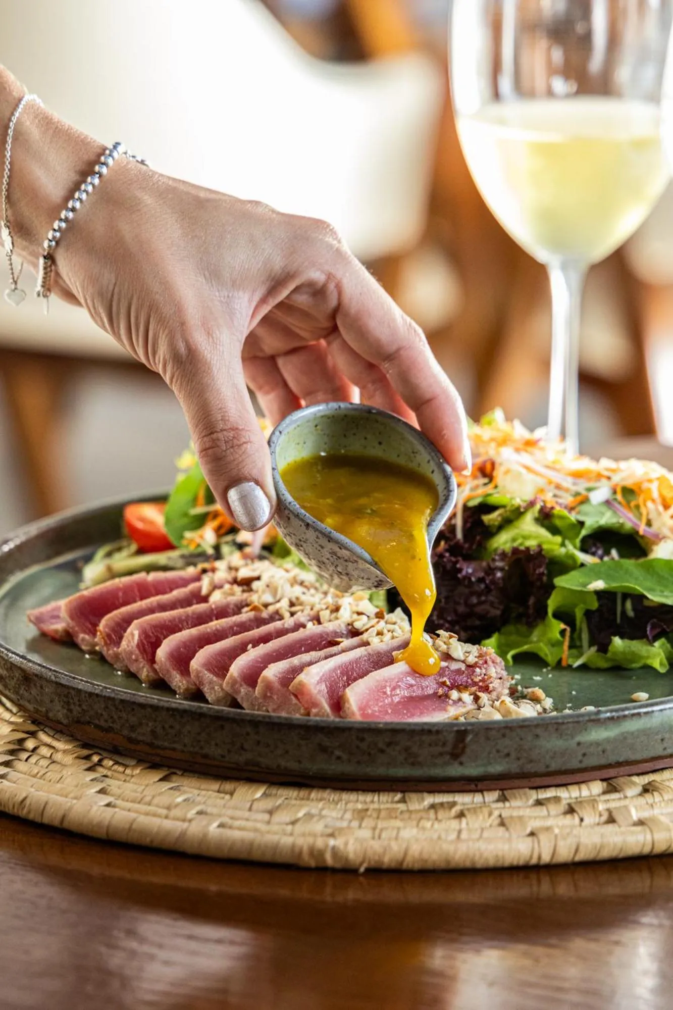 Food in Eco Luar Boutique Hotel