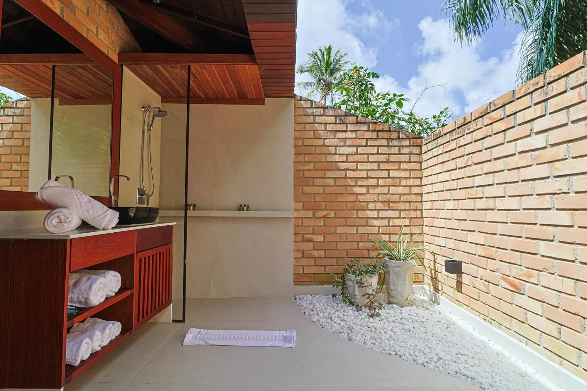 Bathroom in Eco Luar Boutique Hotel