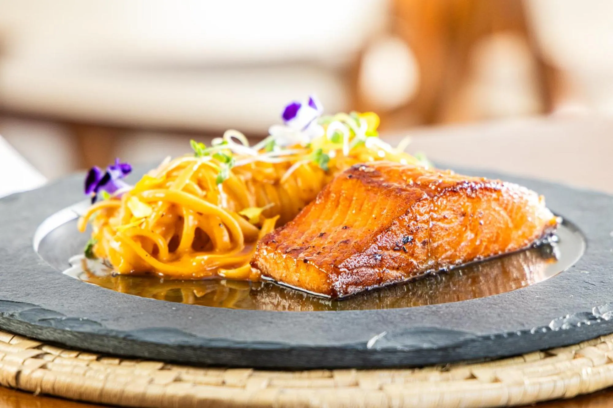 Food in Eco Luar Boutique Hotel