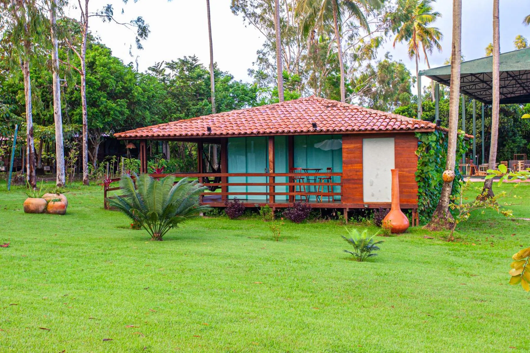Garden in Eco Luar Boutique Hotel