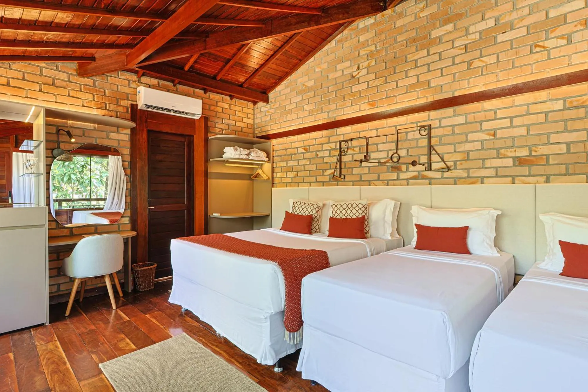 Bed in Eco Luar Boutique Hotel
