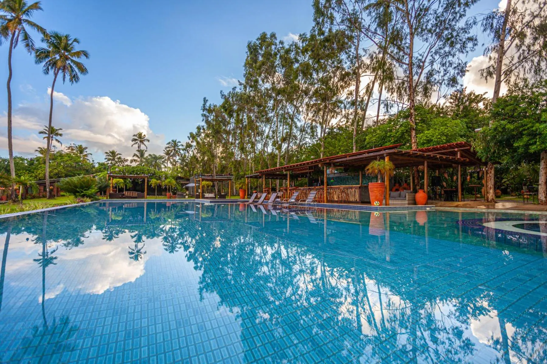 Swimming pool in Eco Luar Boutique Hotel