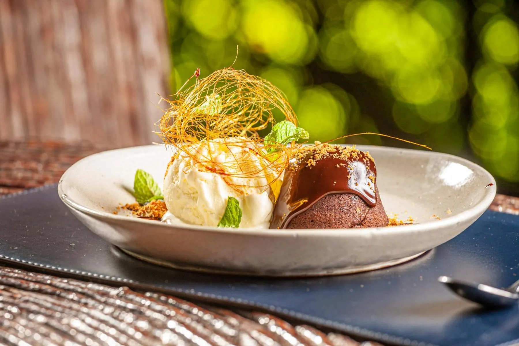 Food in Eco Luar Boutique Hotel