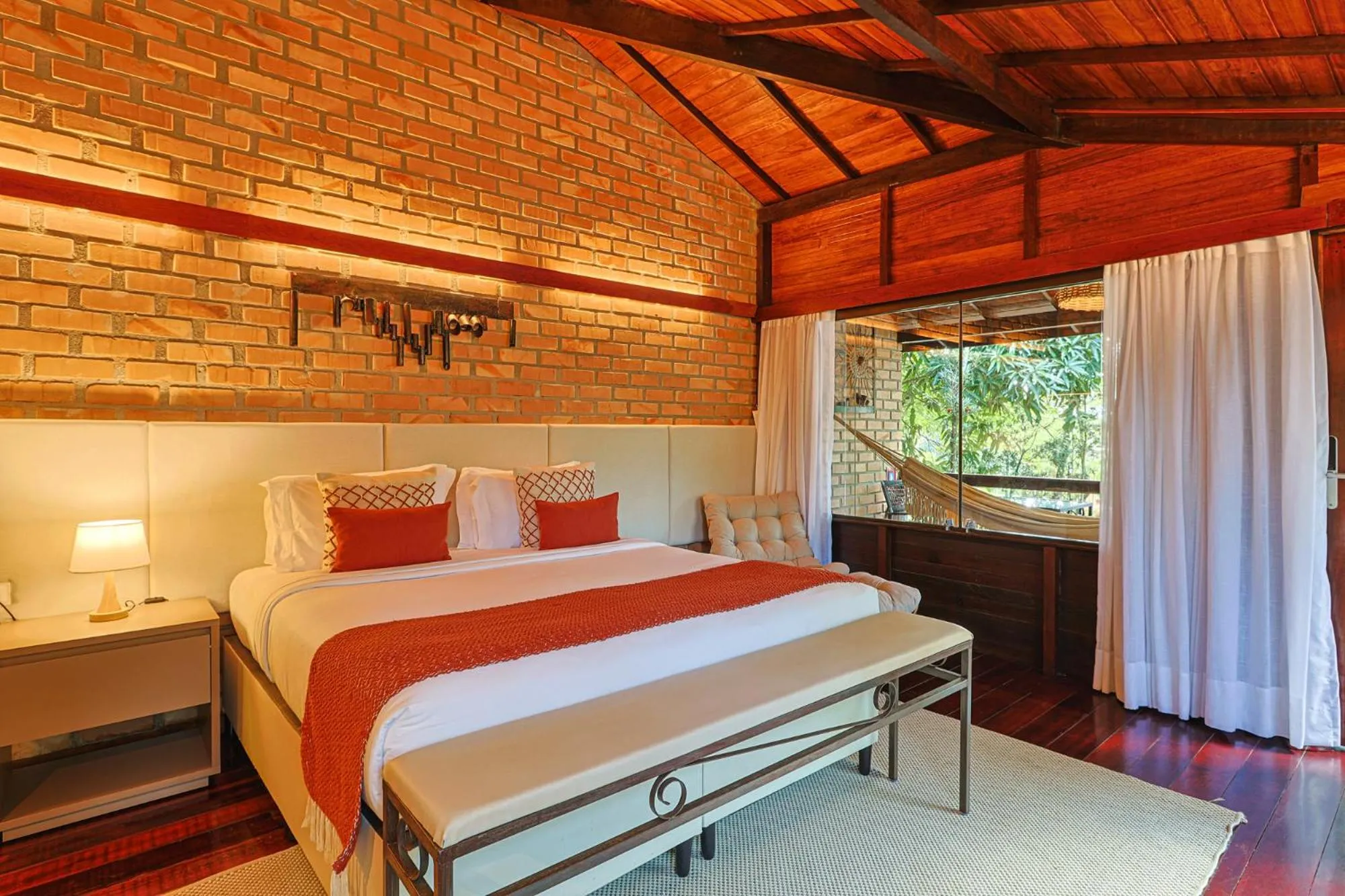 Bed in Eco Luar Boutique Hotel
