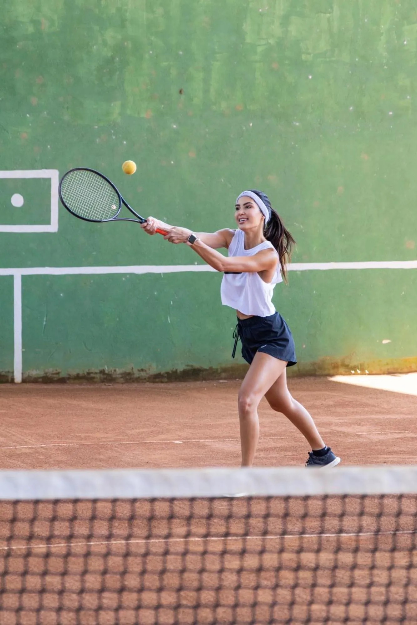 Tennis court in Eco Luar Boutique Hotel