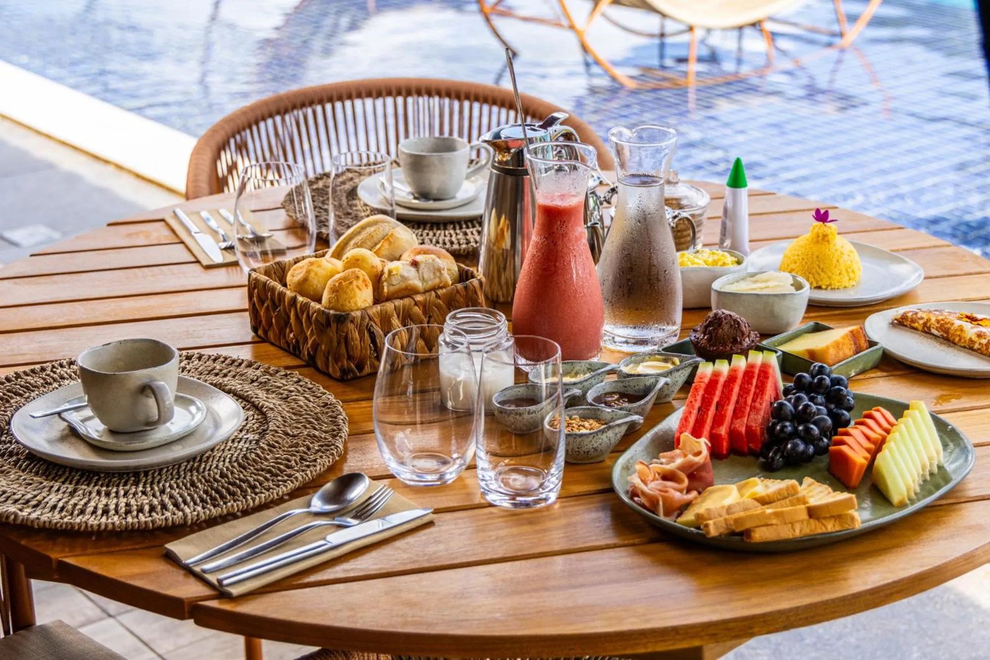 Breakfast in Eco Luar Boutique Hotel