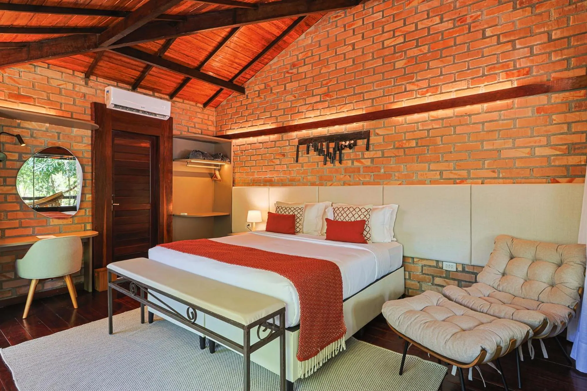 Bed in Eco Luar Boutique Hotel