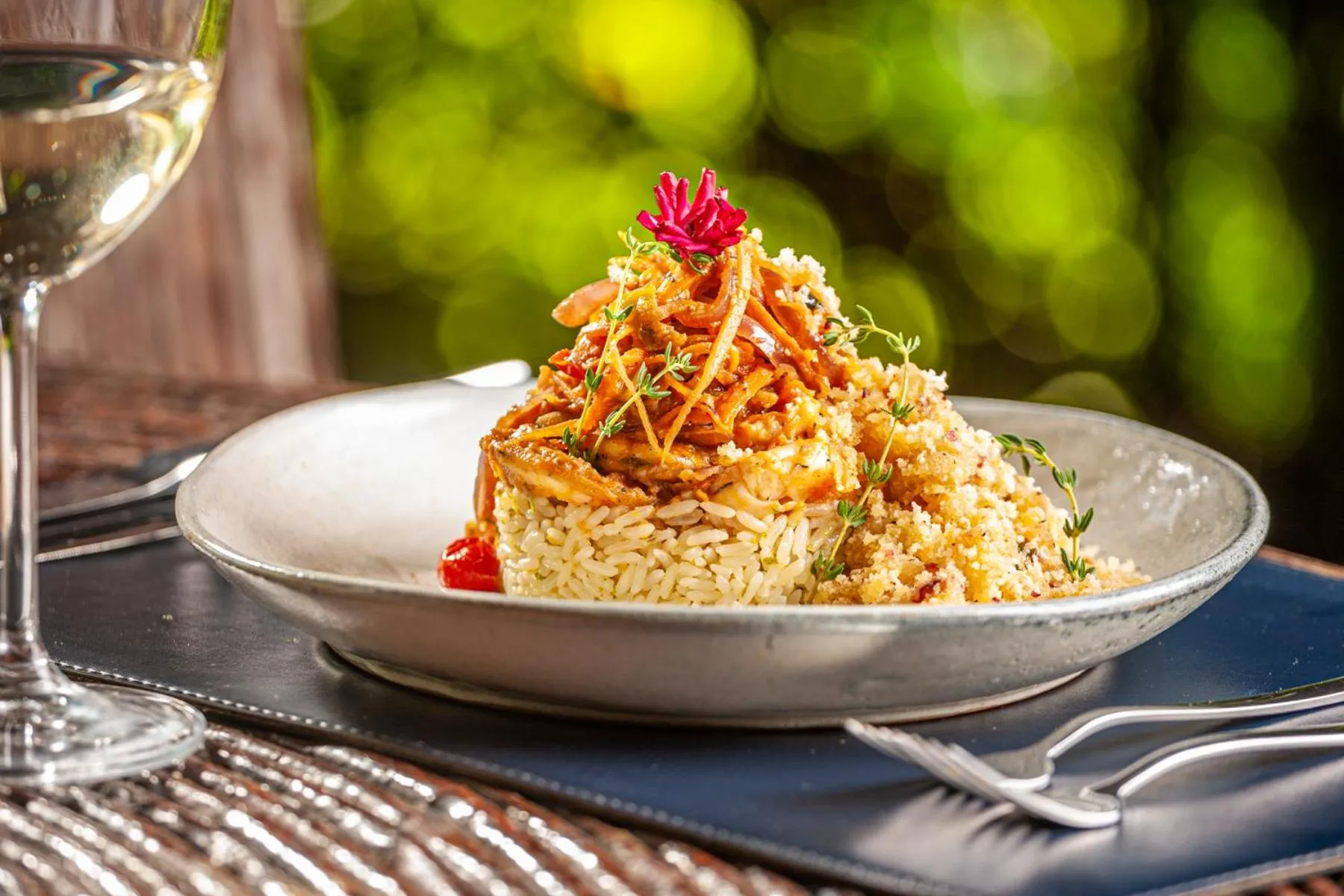 Food in Eco Luar Boutique Hotel