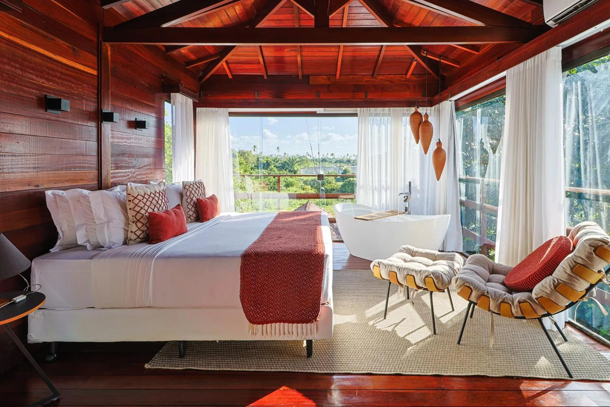 Bed in Eco Luar Boutique Hotel