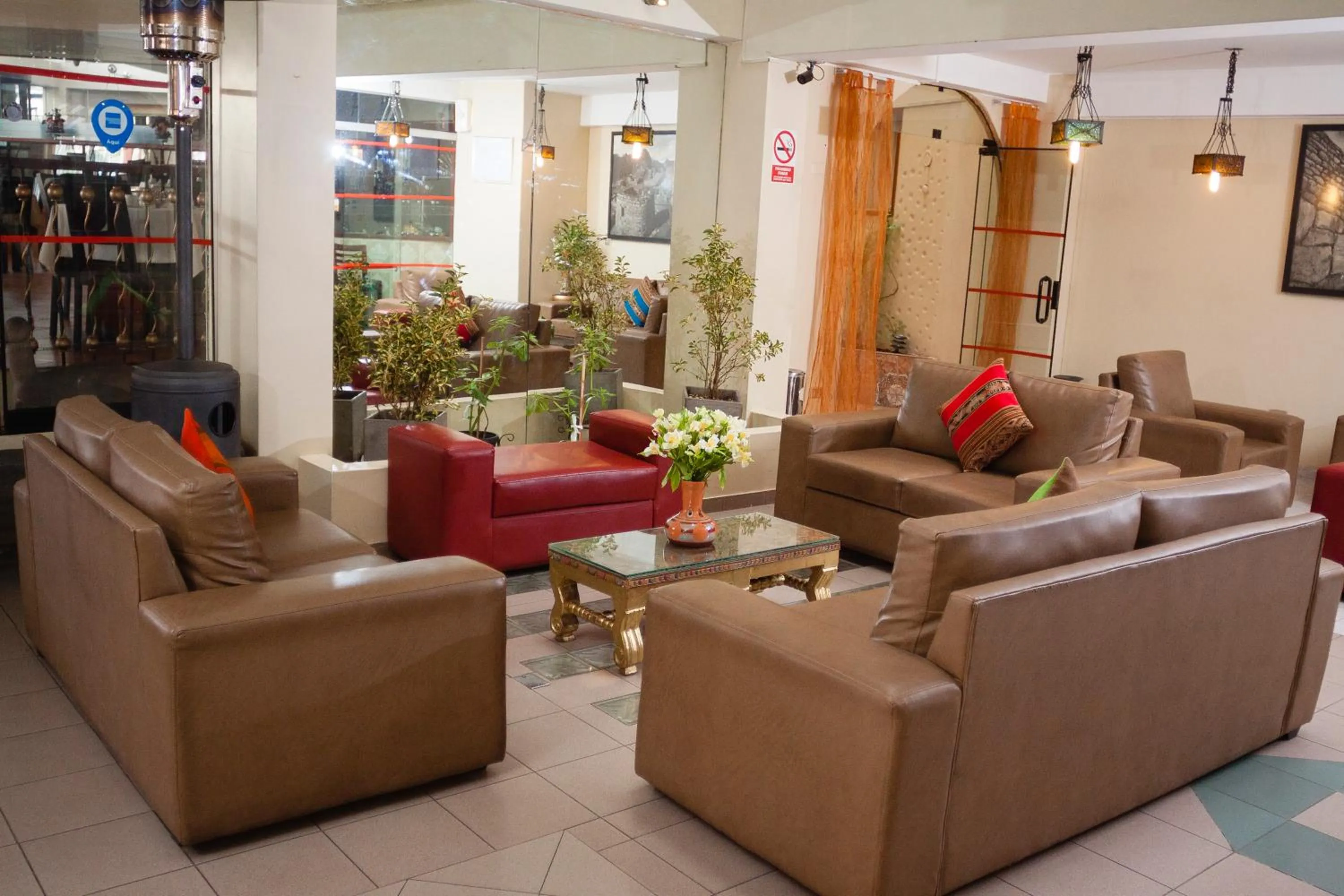 Living room in Hotel De la Villa Hermoza