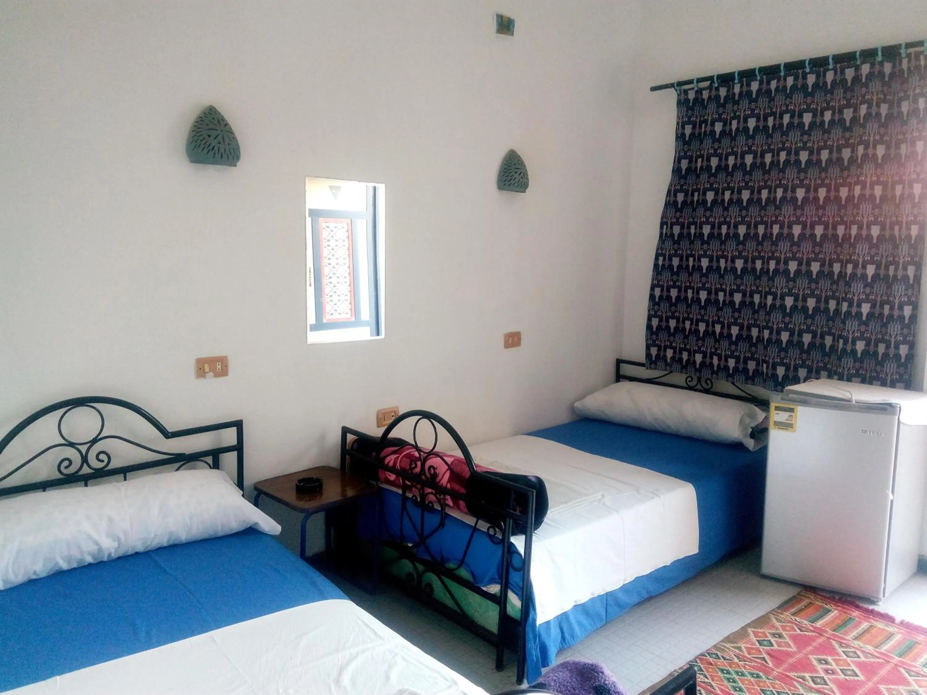 Bedroom, Bed in Monica Hotel