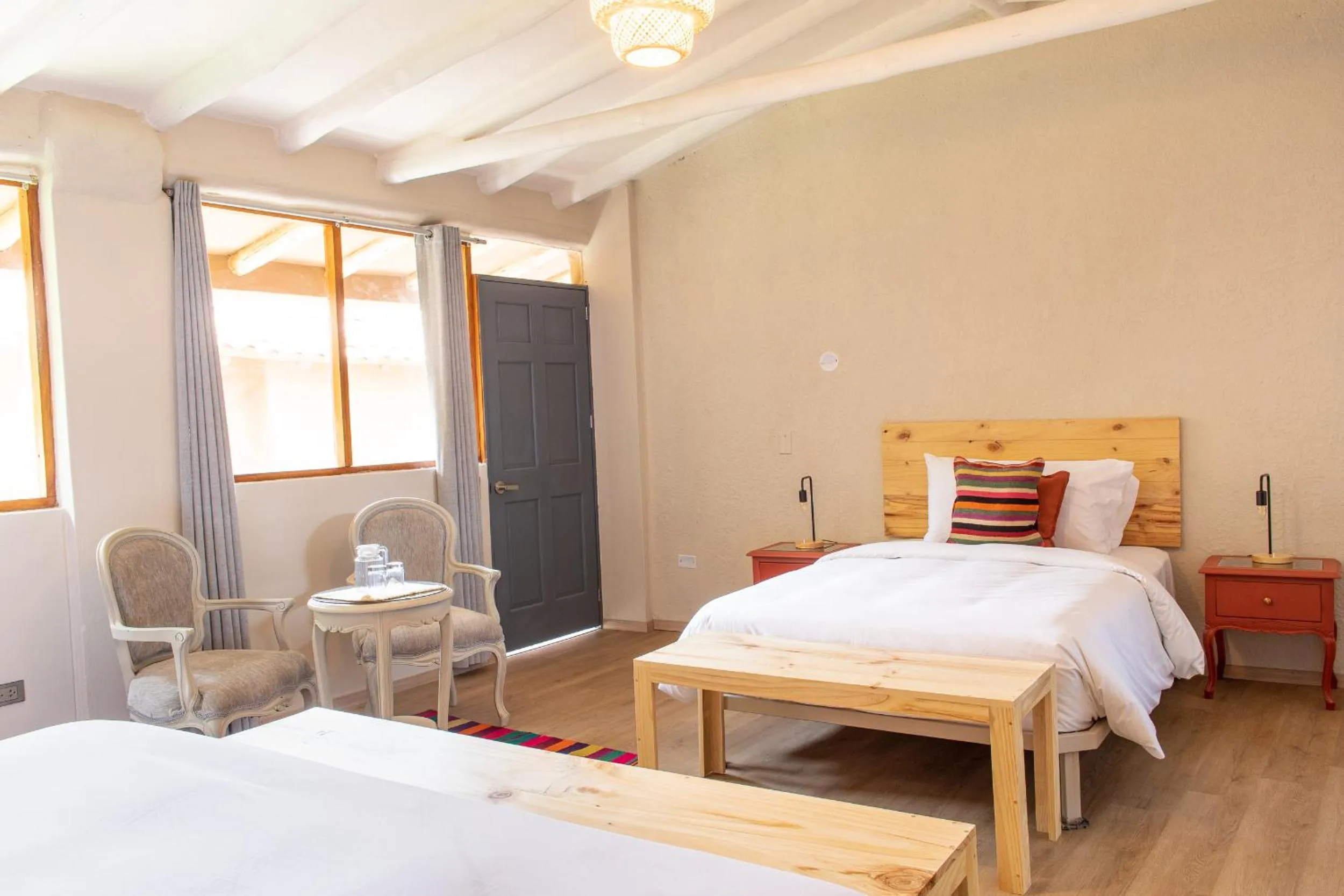 Bed in Tariq Sacred Valley