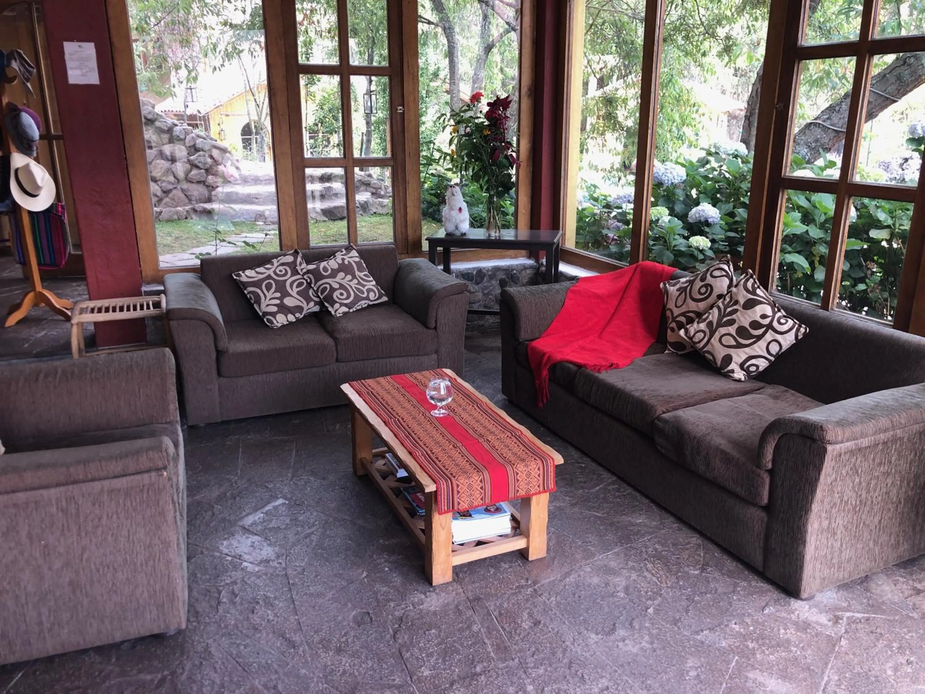 Lobby or reception in Hotel Pisonay Pueblo