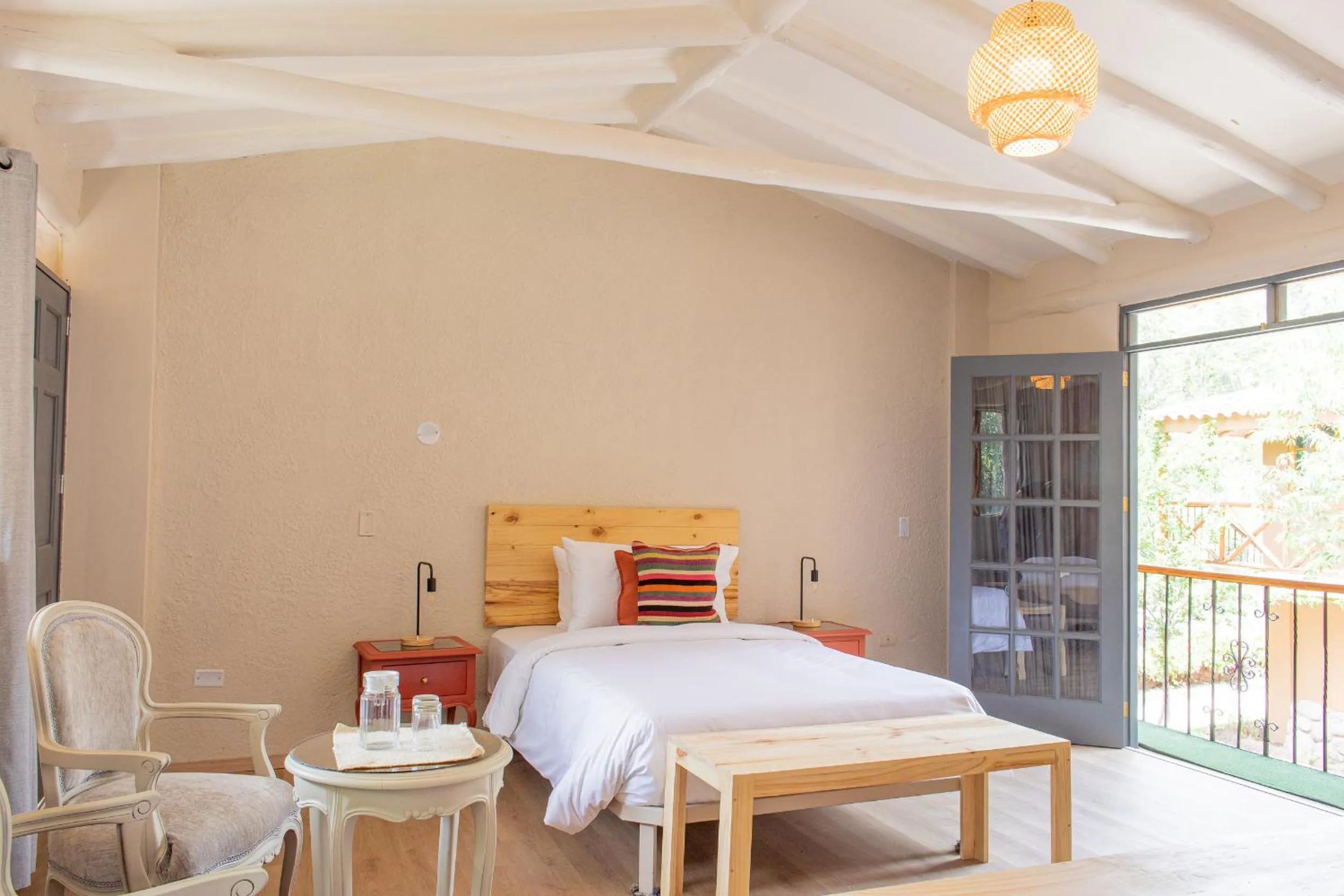 Bed in Tariq Sacred Valley