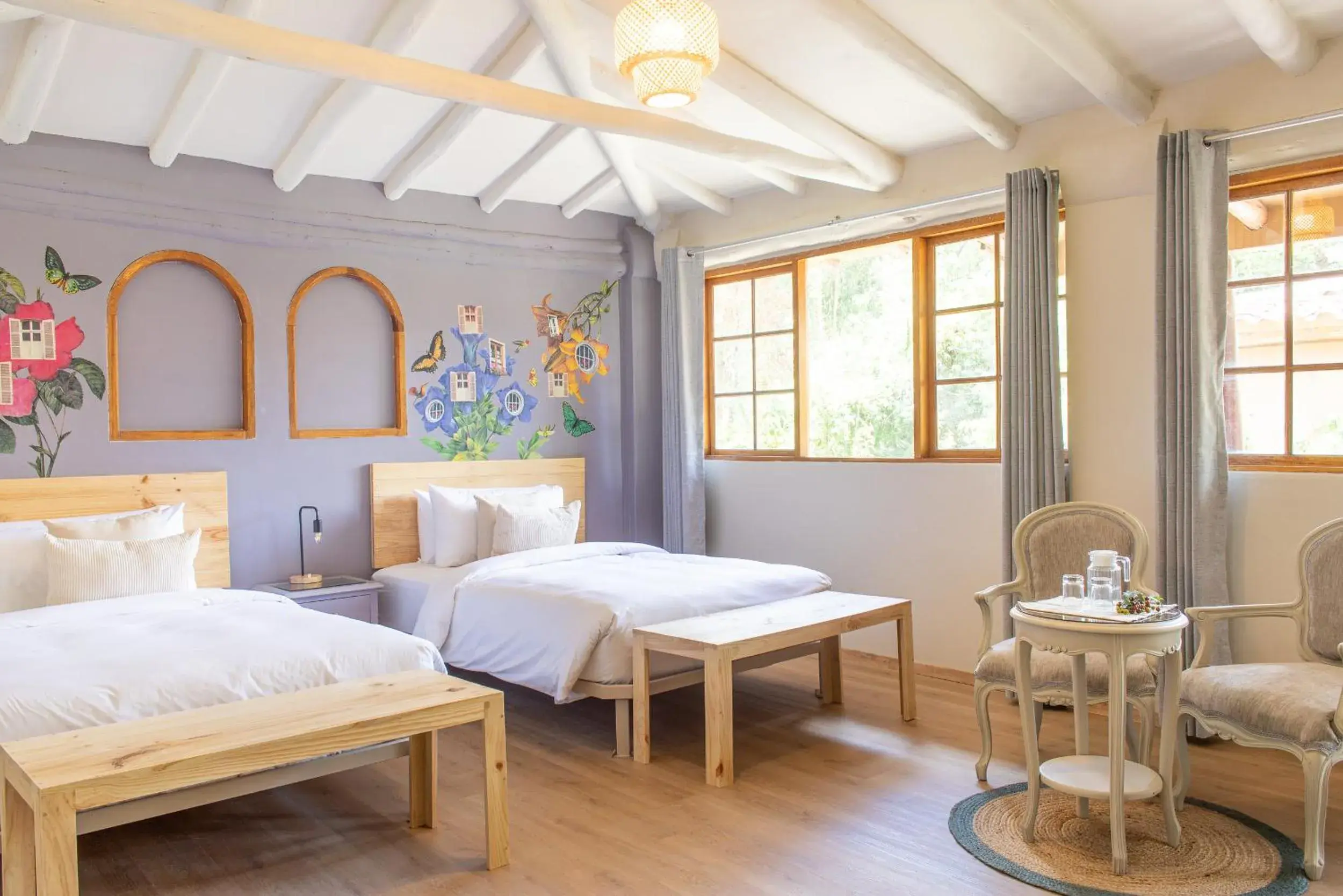 Double Room with Two Double Beds in Tariq Sacred Valley Double Room with Two Double Beds in Tariq Sacred Valley