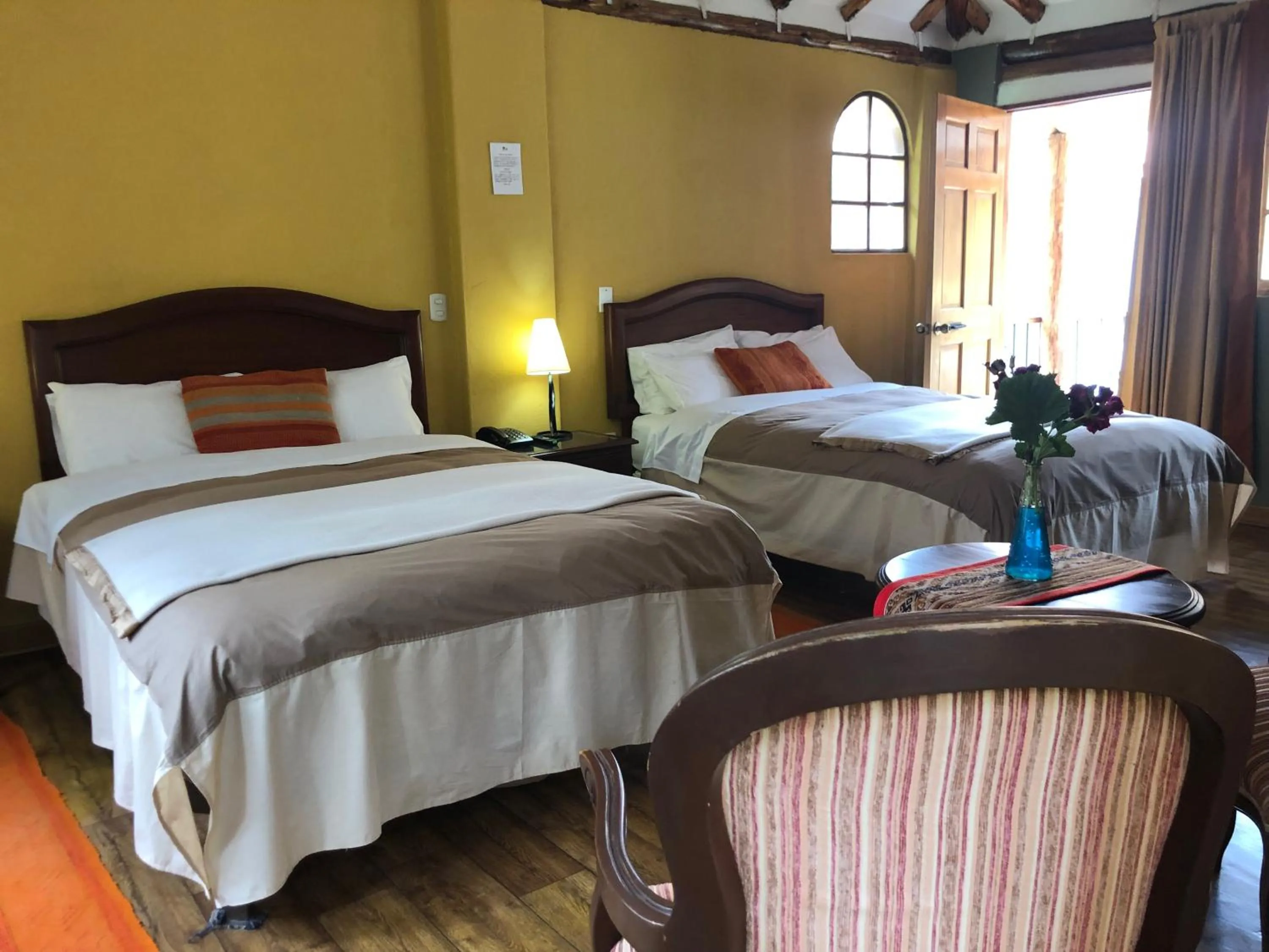 Bedroom, Bed in Hotel Pisonay Pueblo