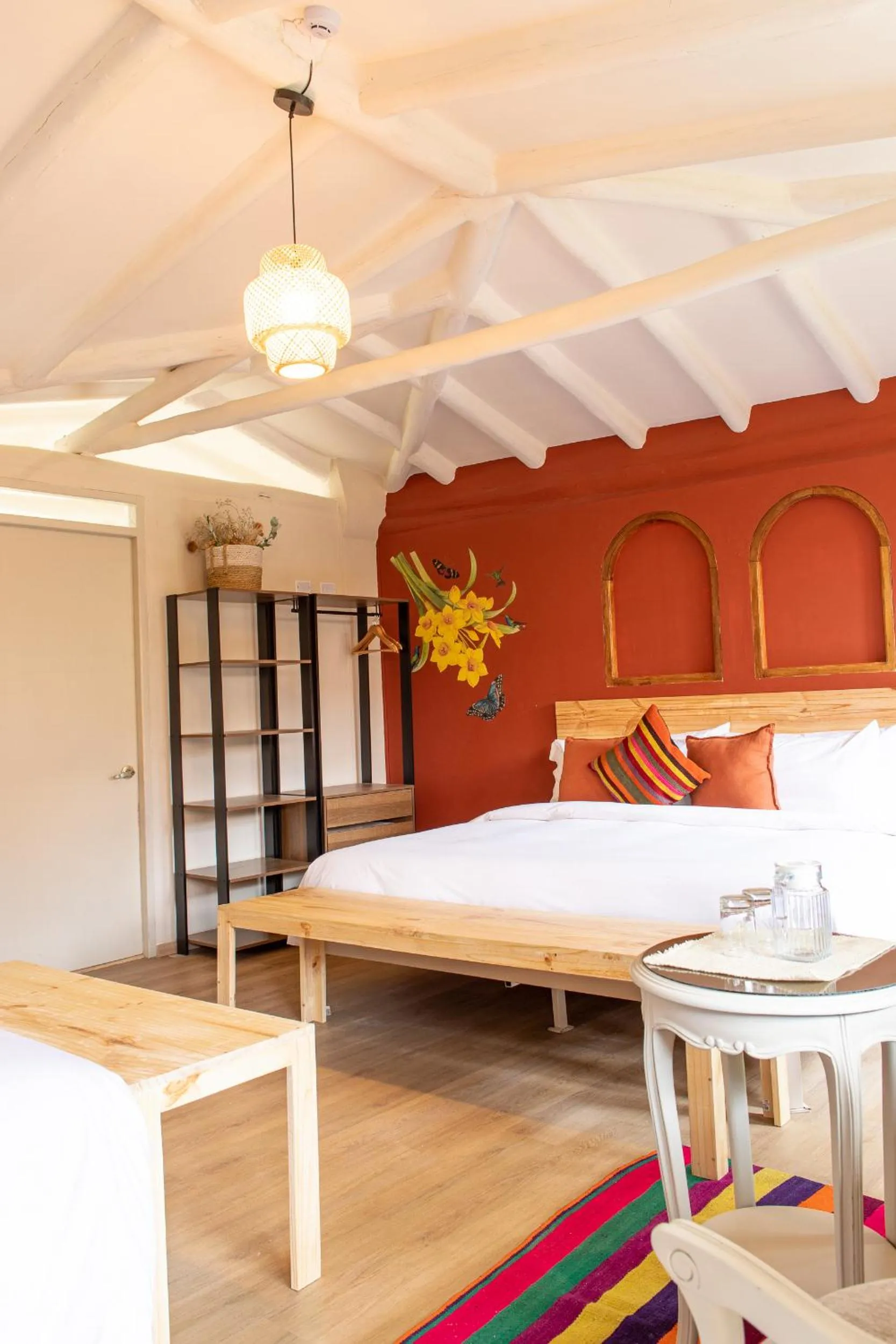 Bed in Tariq Sacred Valley