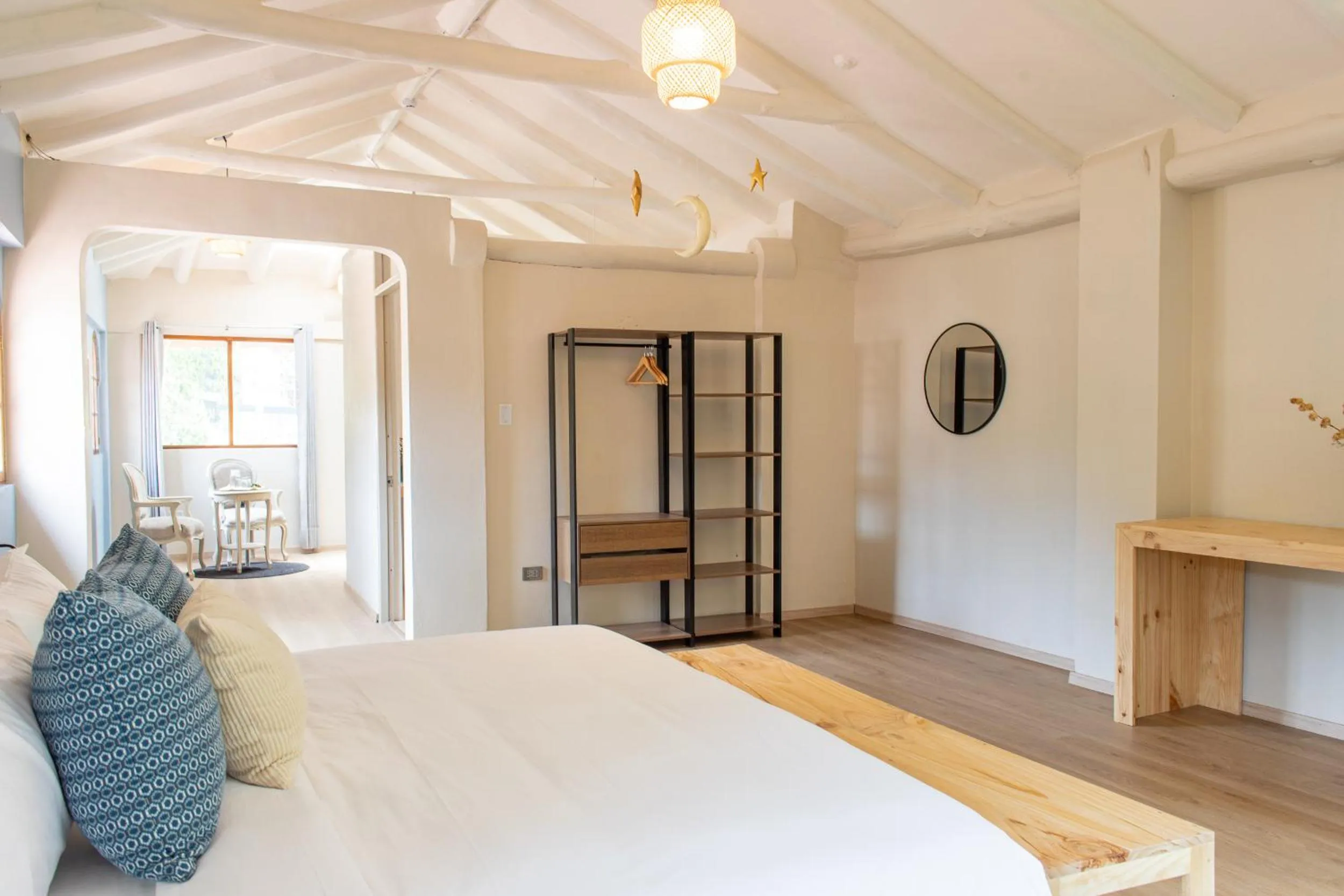 Bed in Tariq Sacred Valley