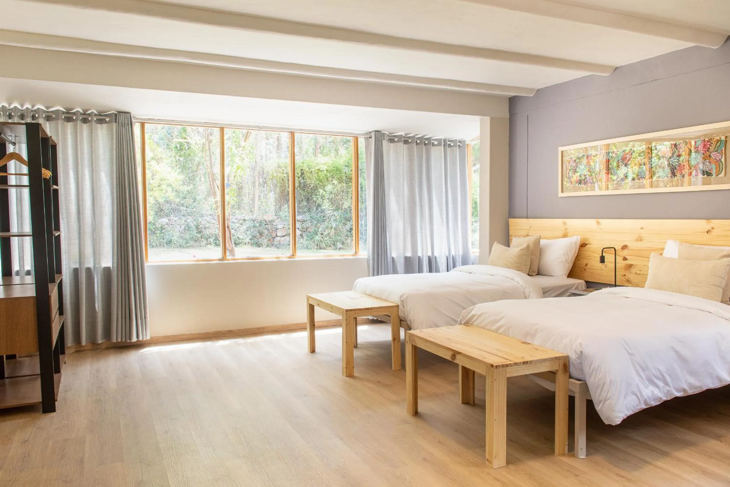 Bed in Tariq Sacred Valley