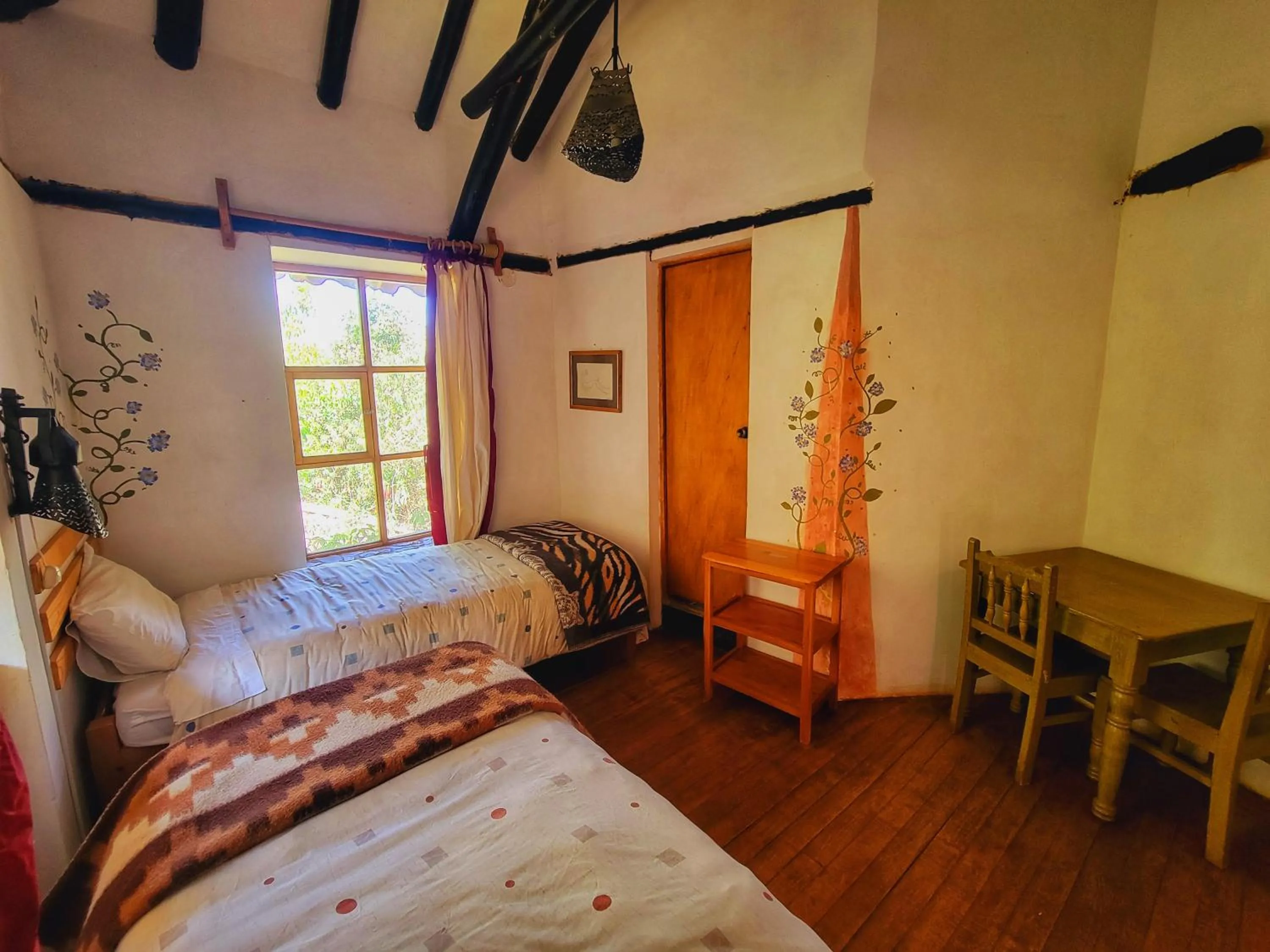 Bed in Casa de campo Yoga Retreat