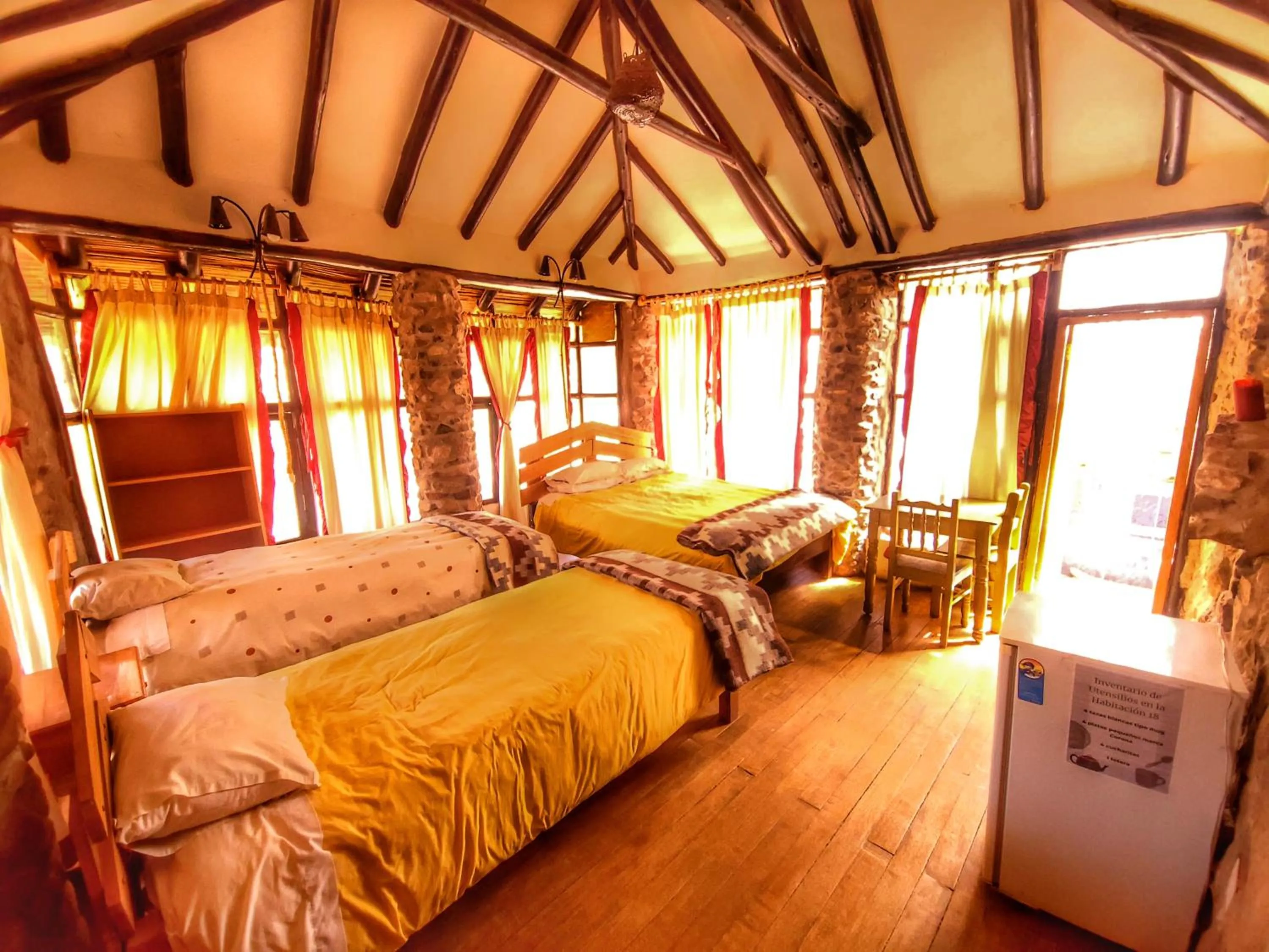 Bed in Casa de campo Yoga Retreat