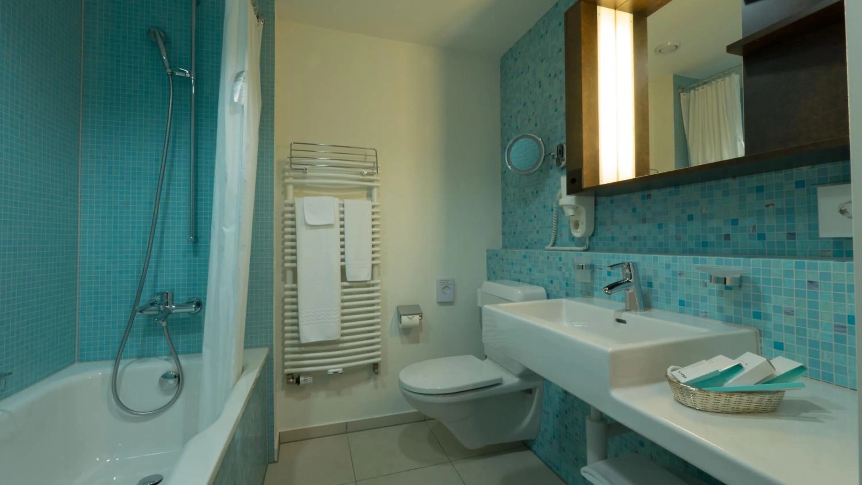 Bathroom in Hotel Terminus Brugg