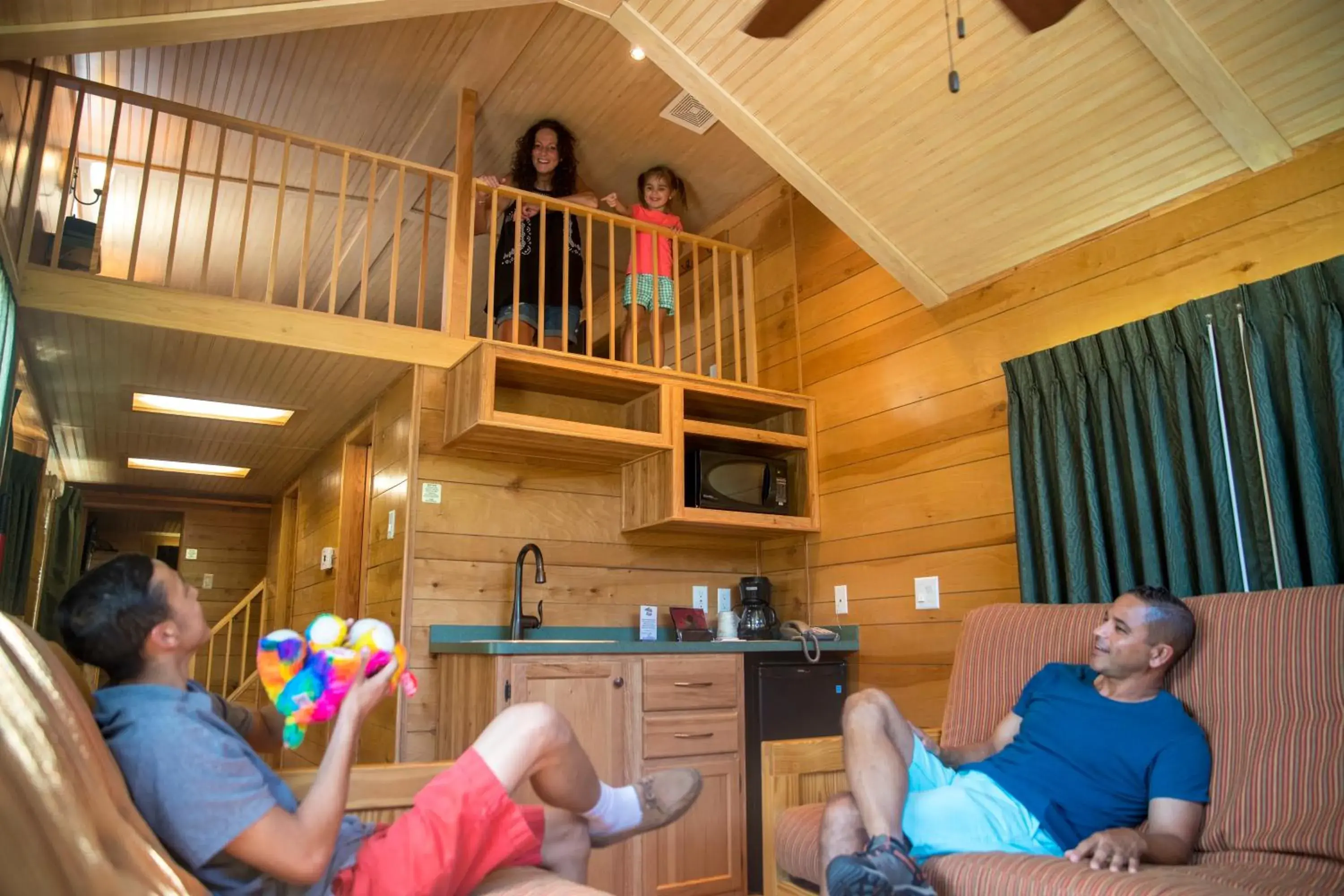 Deluxe Family Room in Richmond North / Kings Dominion KOA Deluxe Family Room in Richmond North / Kings Dominion KOA