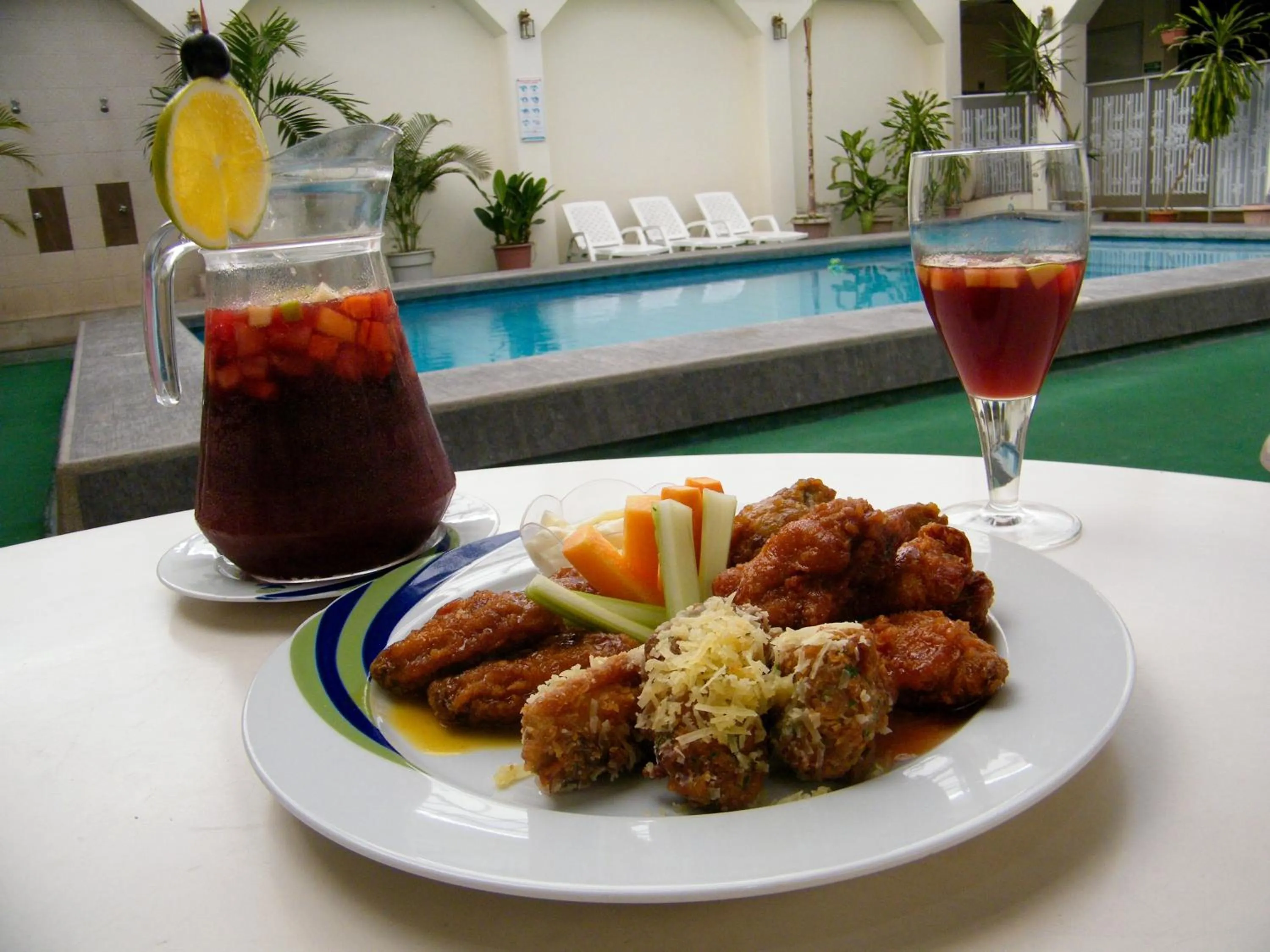 Food in Hotel Ramada