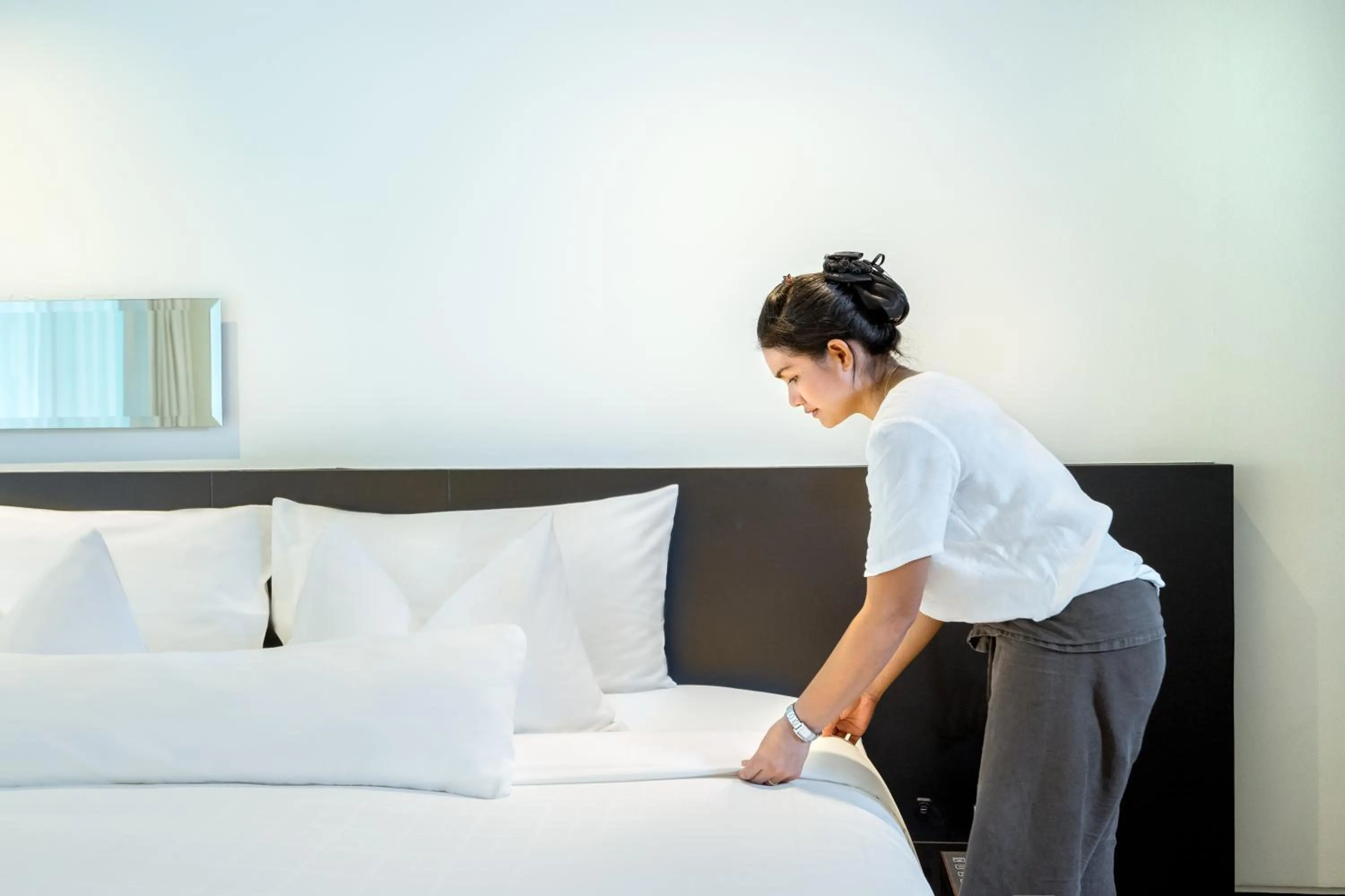 Staff, Bed in Twinpalms Surin Beach Phuket