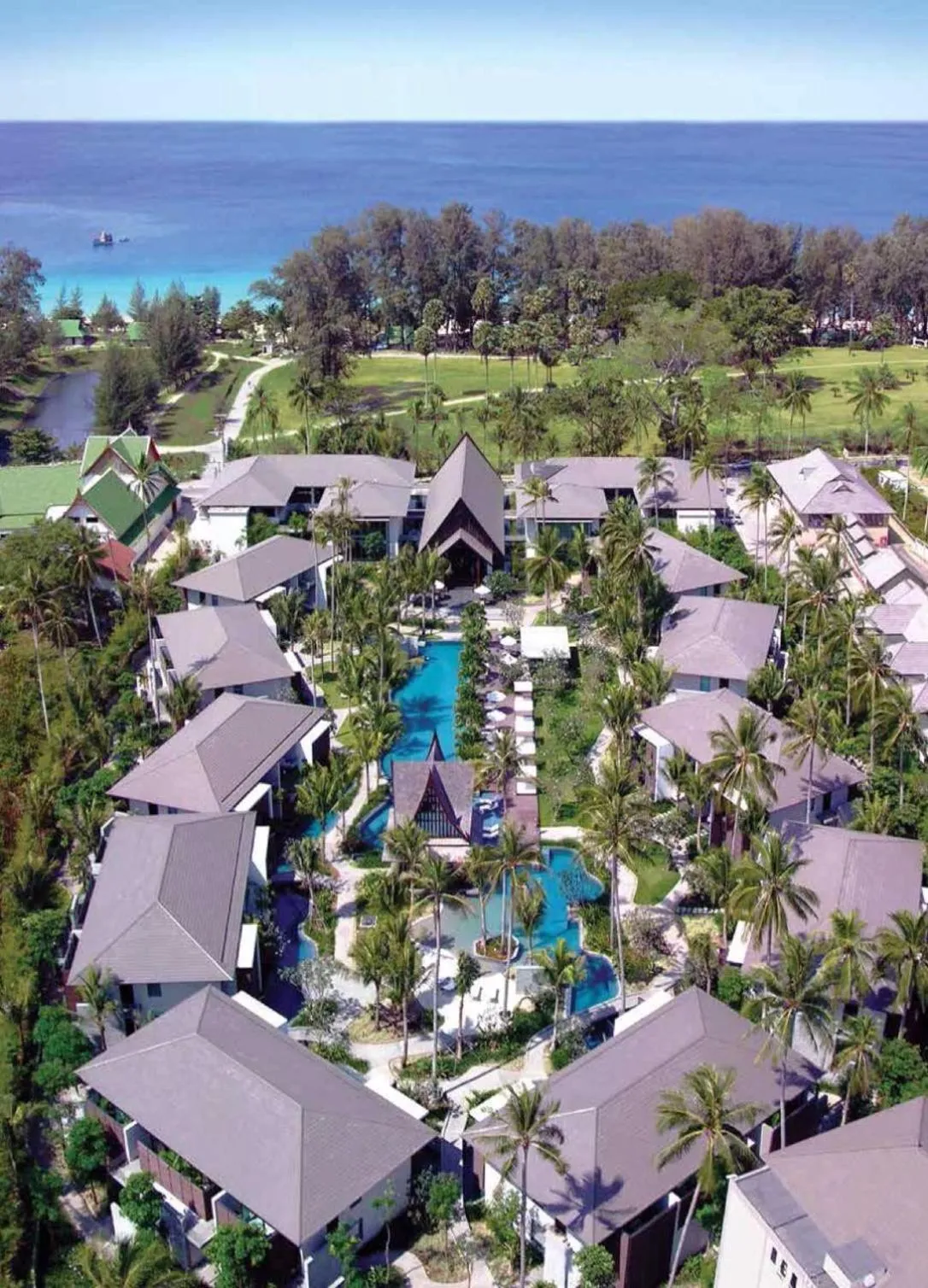 Bird's eye view in Twinpalms Surin Beach Phuket