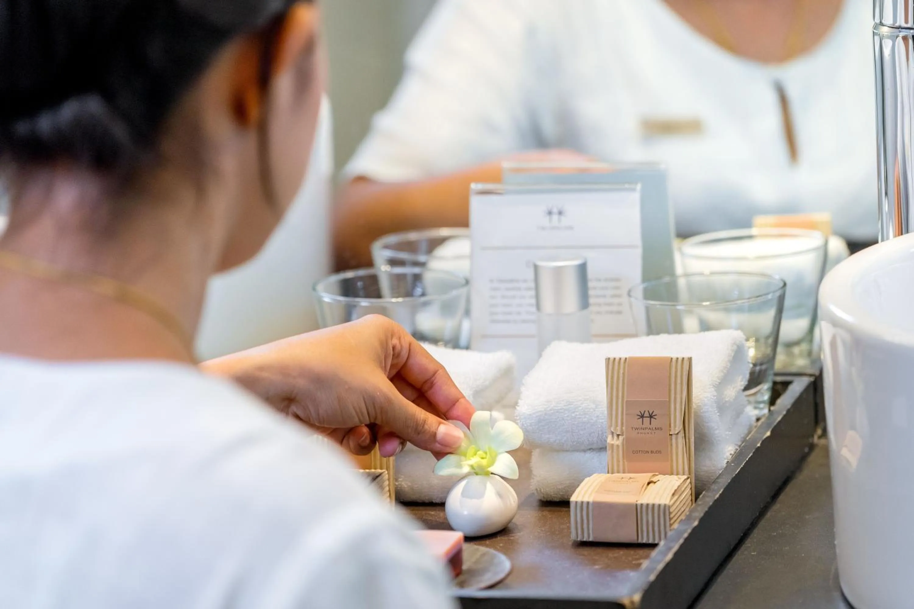 Bathroom in Twinpalms Surin Beach Phuket