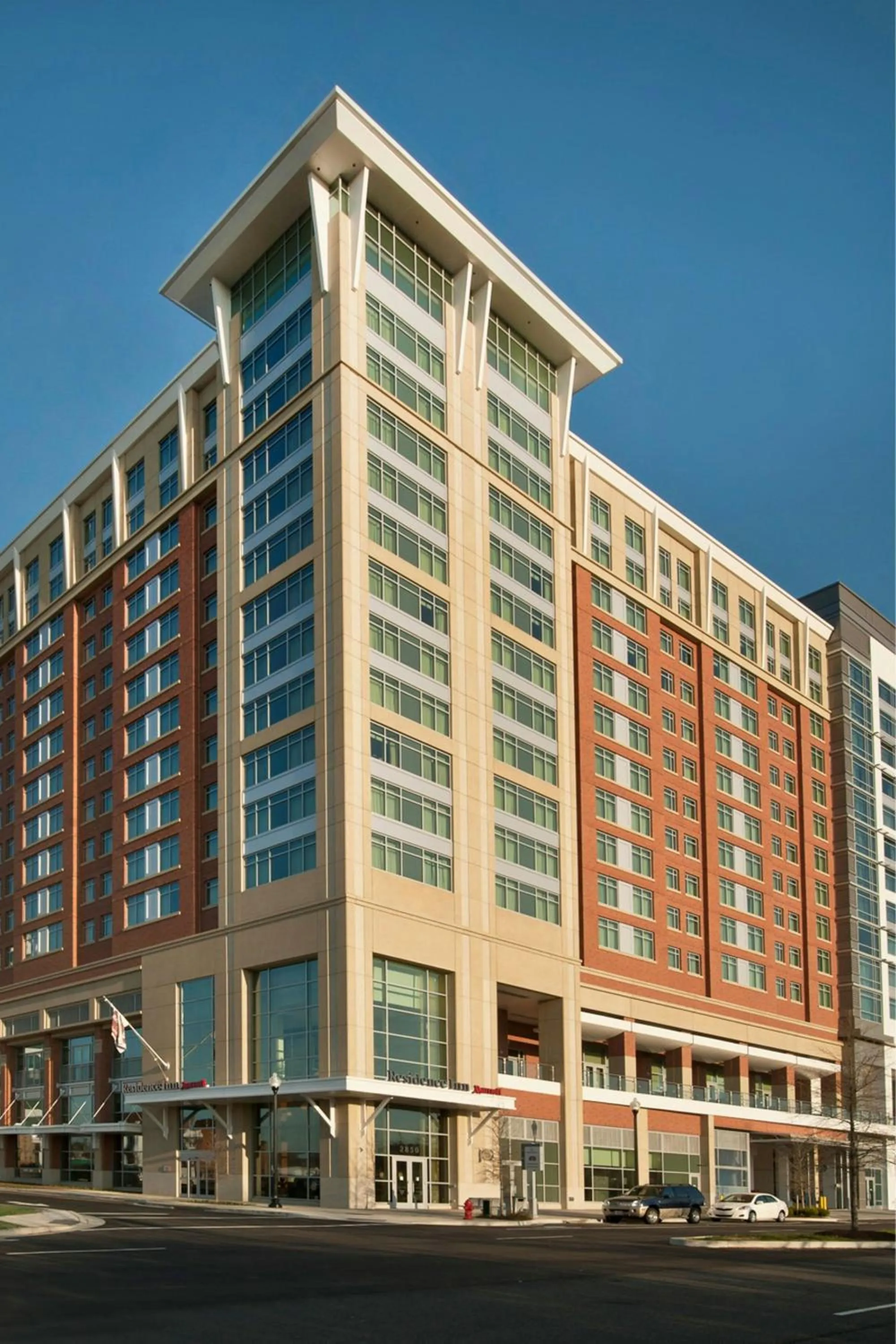 Property building in Residence Inn Arlington Capital View