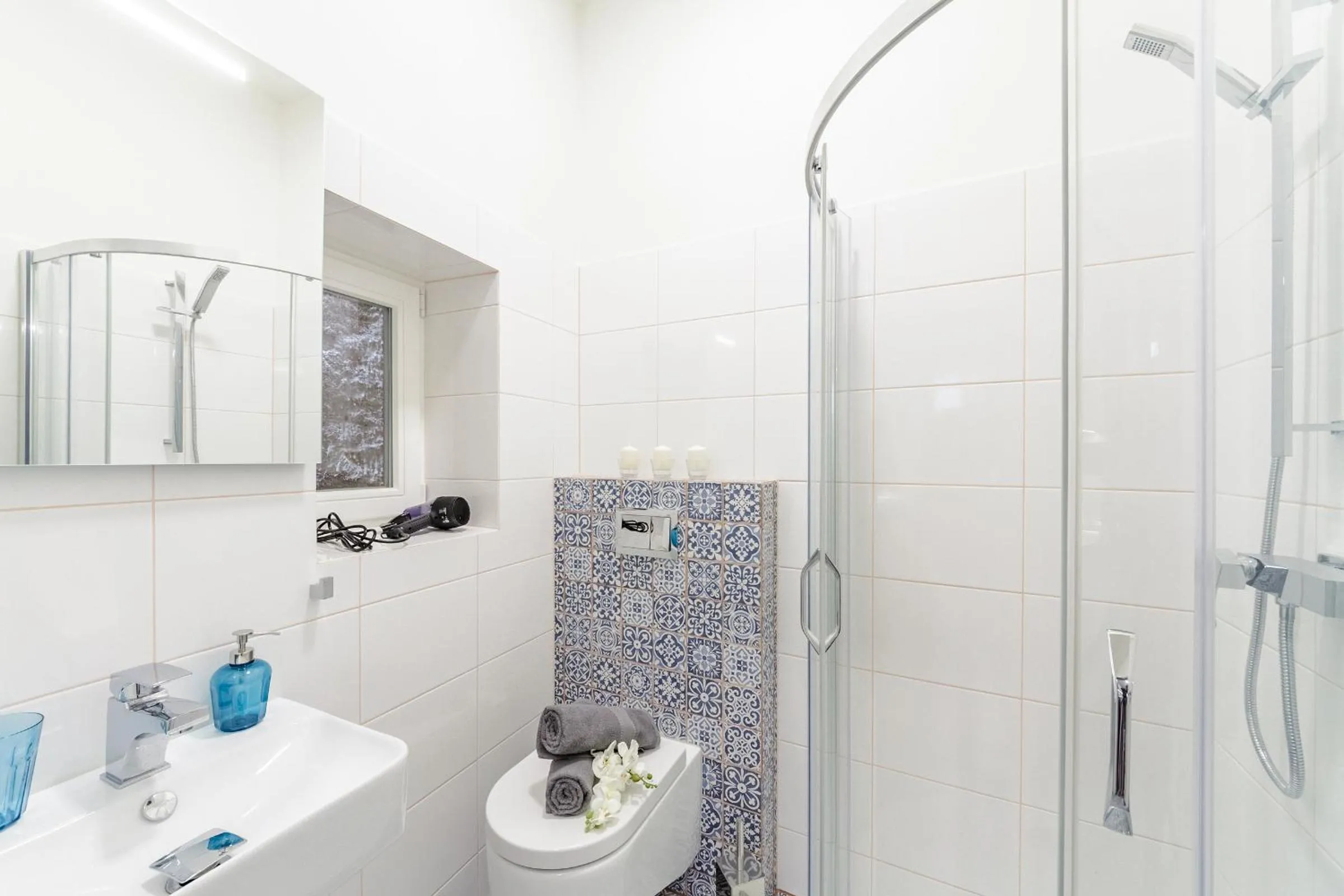 Bathroom in Downtown Royal Apartments